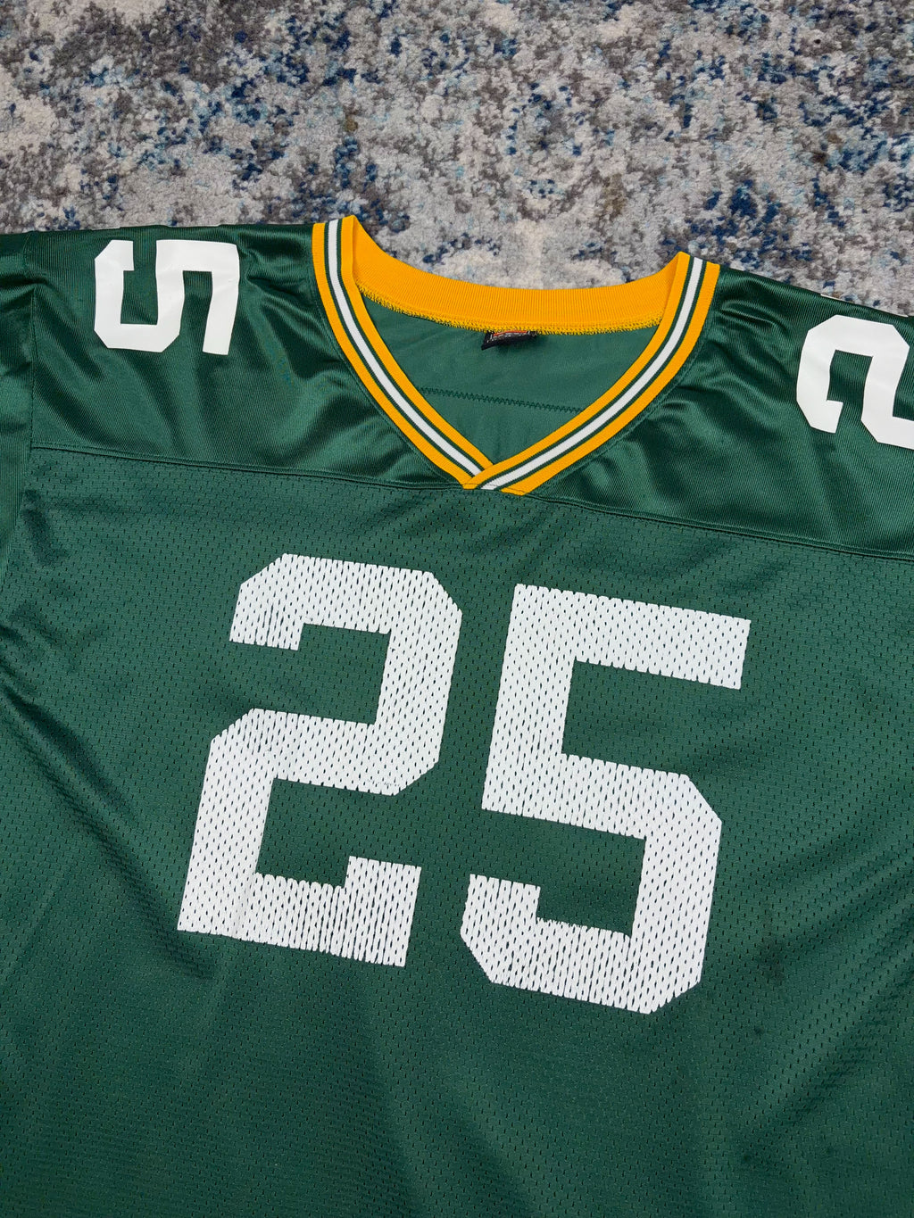 Vintage Dorsey Levens #25 Green Bay Packers NFL Football Jersey Size XL