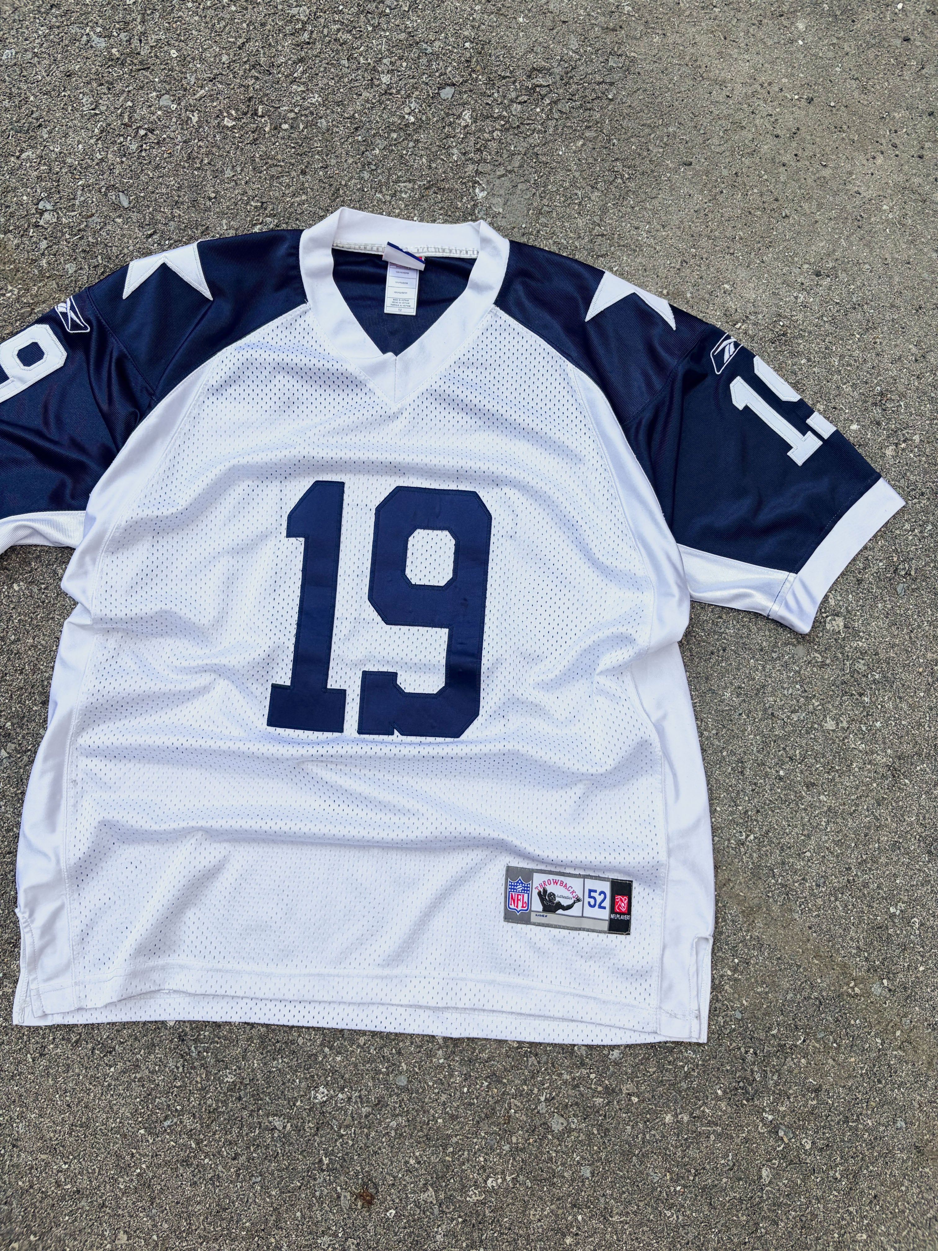 Vintage Miles Austin #19 Dallas Cowboys NFL Throwback Jersey Size XL