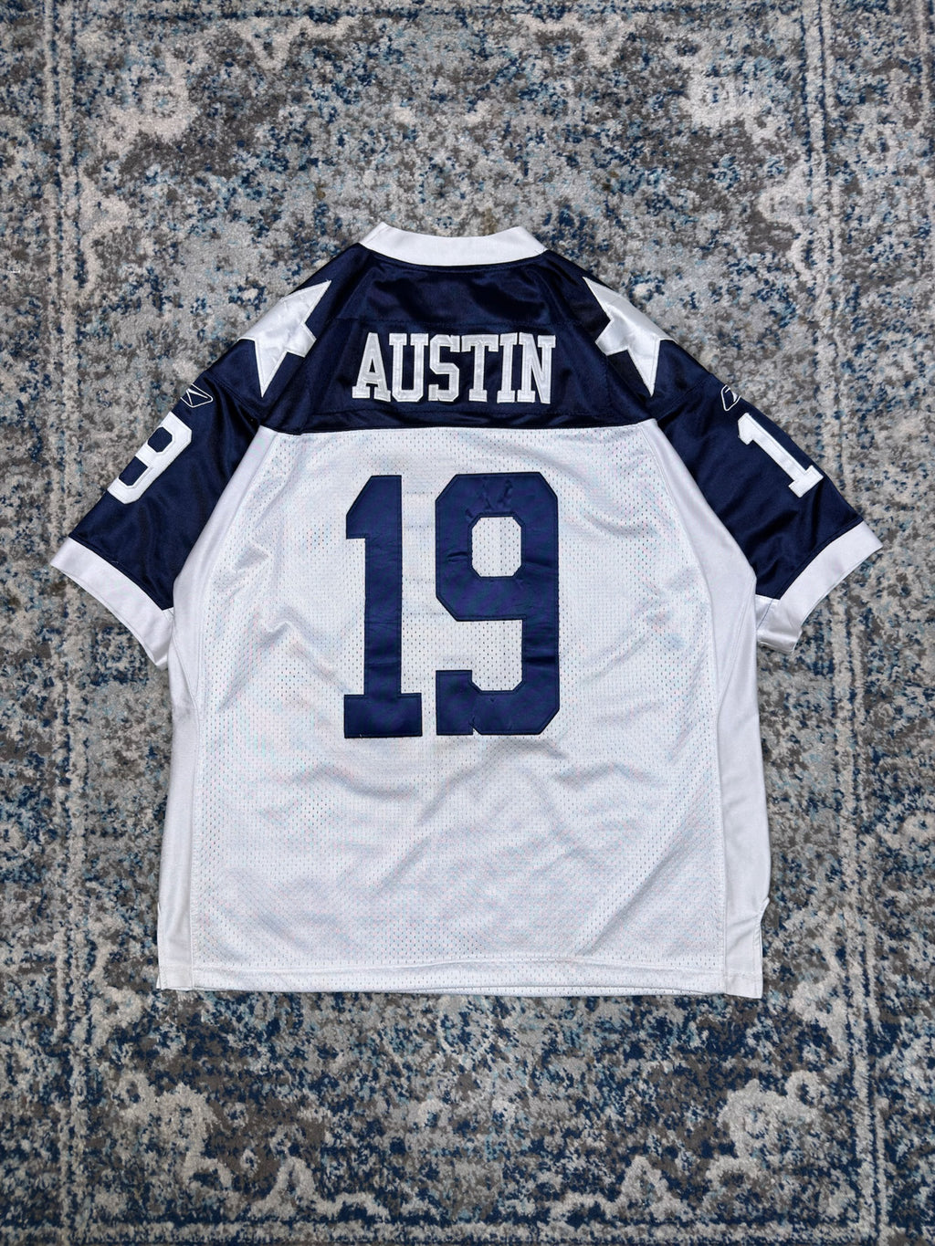Vintage Miles Austin #19 Dallas Cowboys NFL Throwback Jersey Size XL