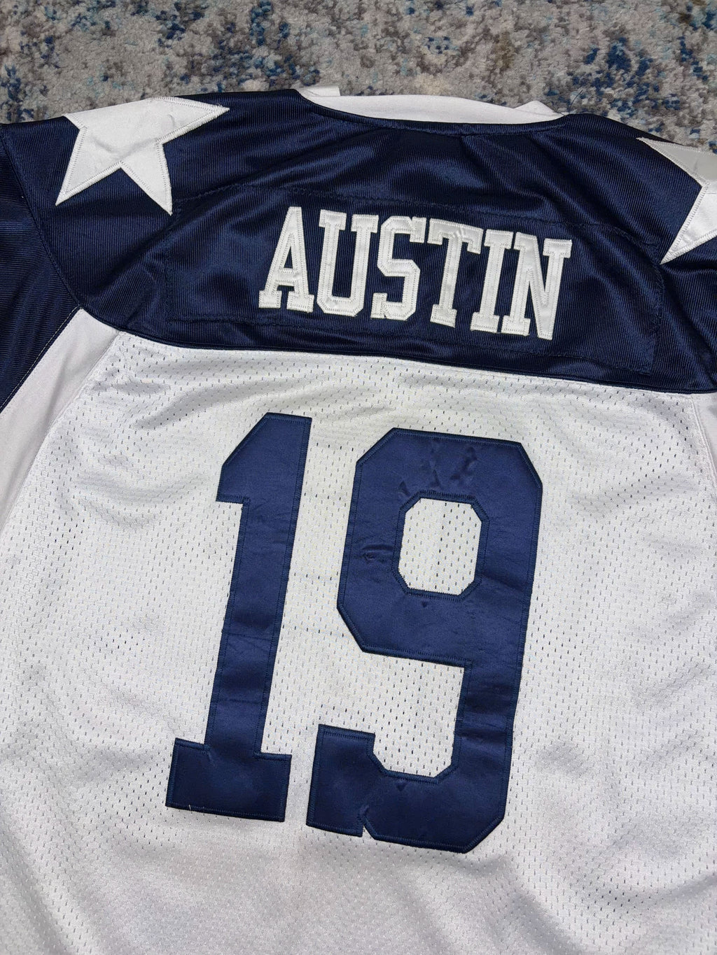 Vintage Miles Austin #19 Dallas Cowboys NFL Throwback Jersey Size XL