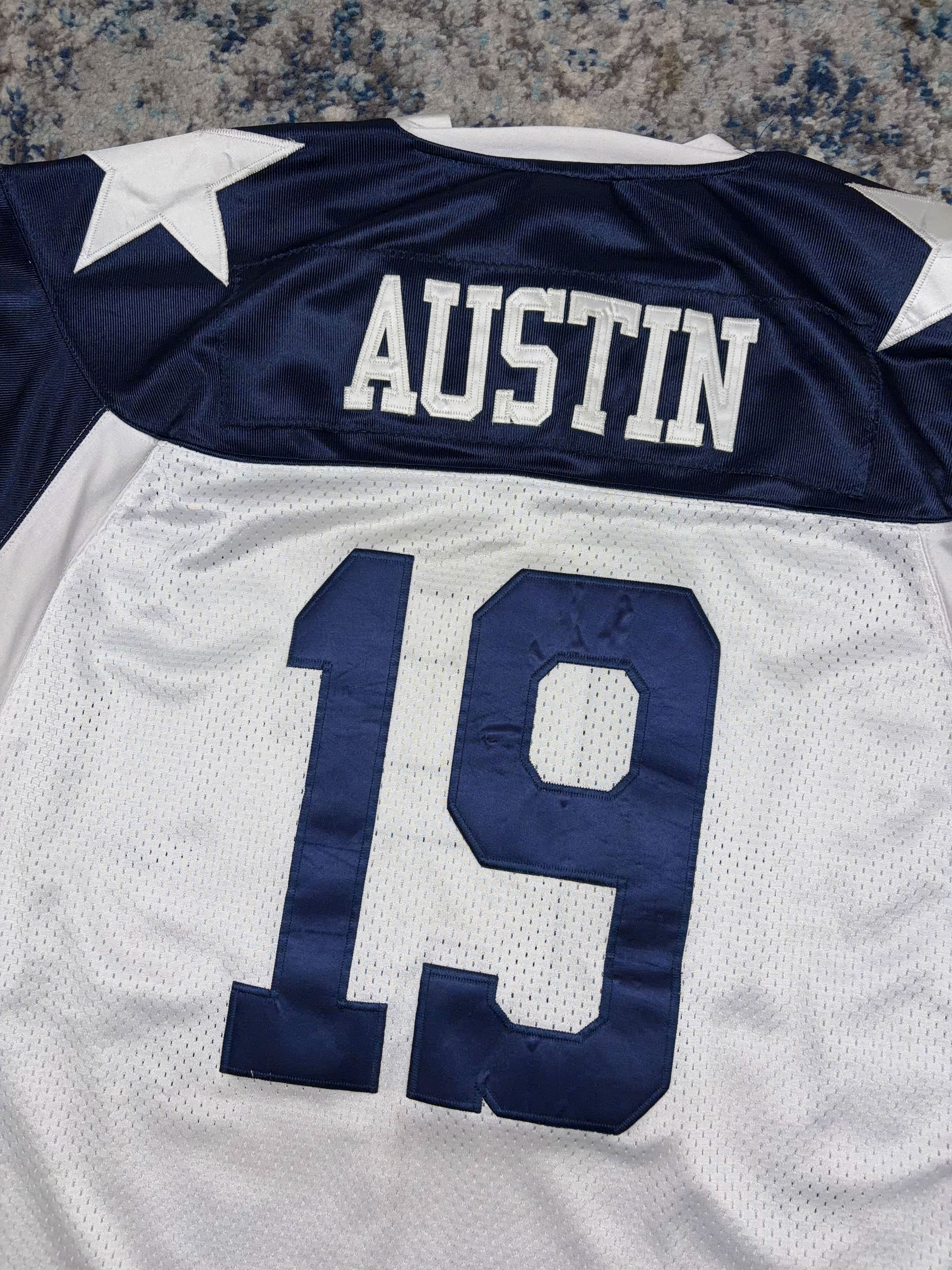 Vintage Miles Austin #19 Dallas Cowboys NFL Throwback Jersey Size XL