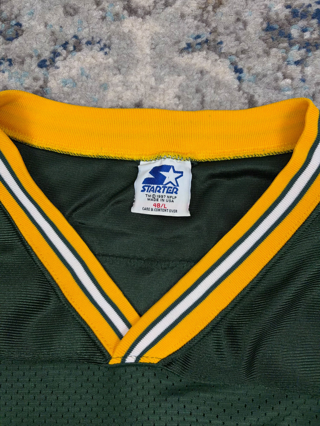 Vintage Gilbert Brown #93 Green Bay Packers NFL Football Jersey Size Large