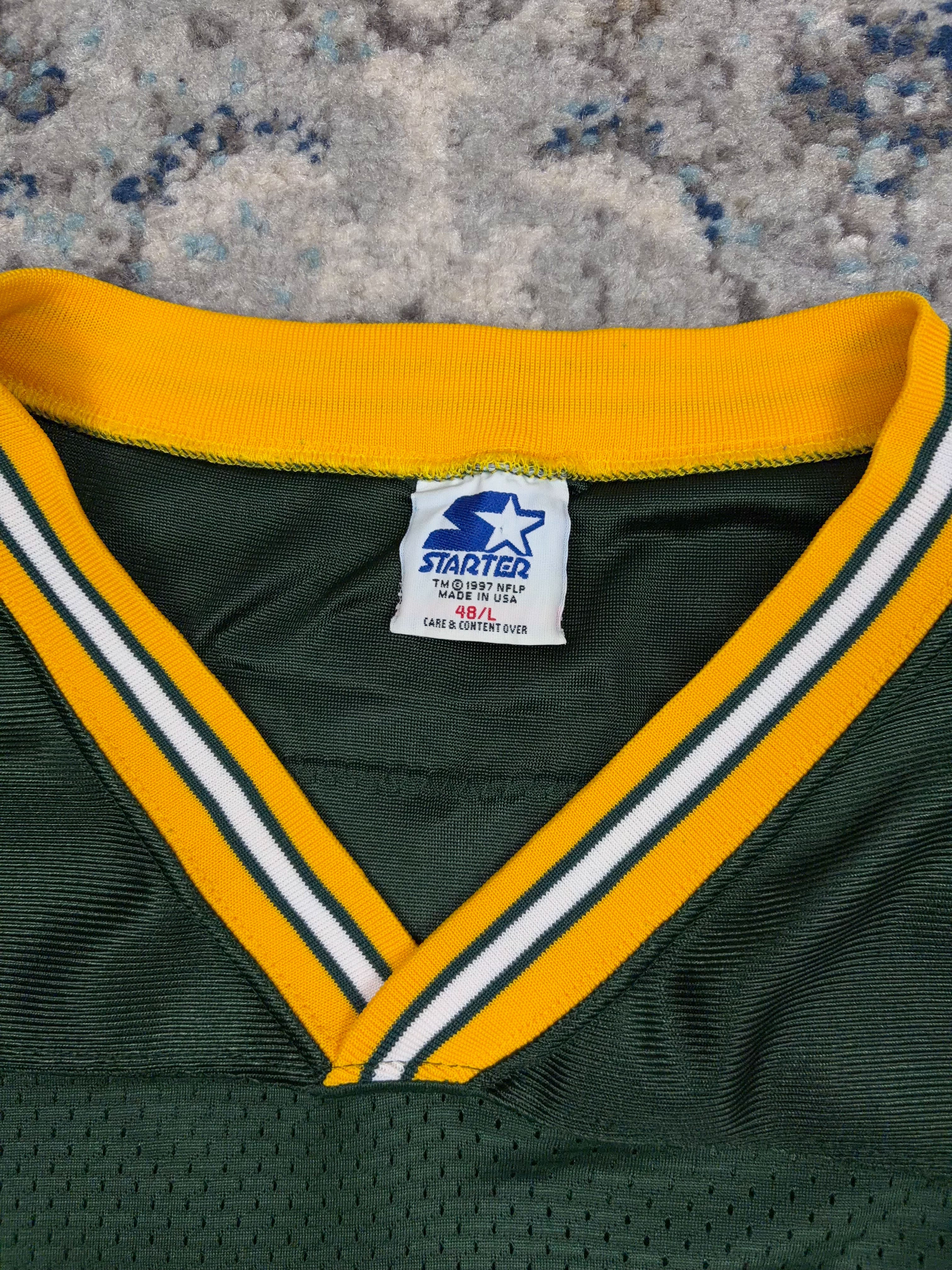 Vintage Gilbert Brown #93 Green Bay Packers NFL Football Jersey Size Large