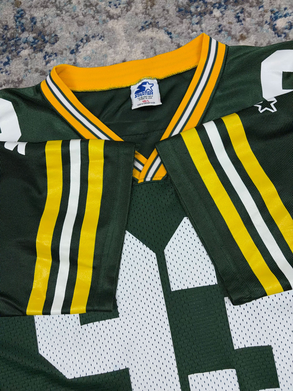 Vintage Gilbert Brown #93 Green Bay Packers NFL Football Jersey Size Large