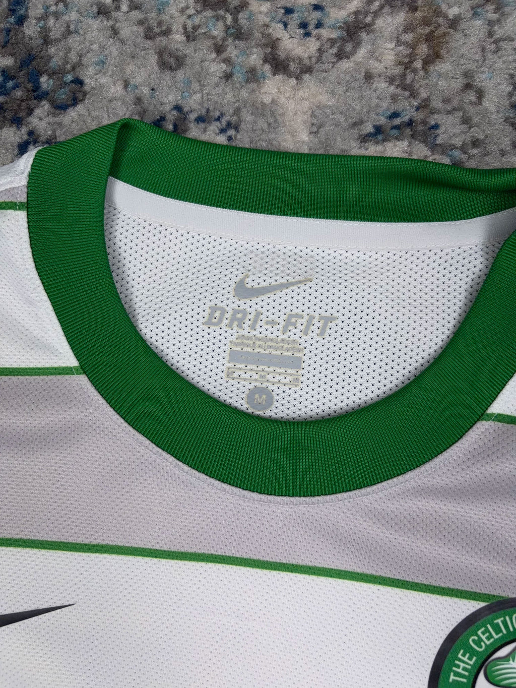 Vintage Tennent's Lager Celtic Football Club Nike Soccer Jersey Size Medium