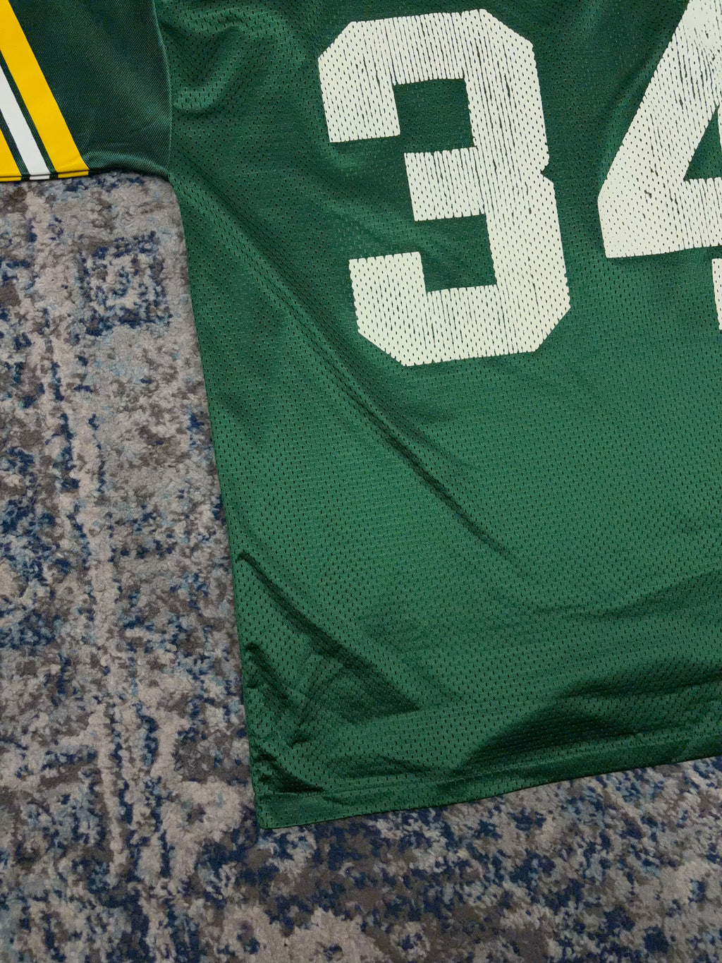 Vintage 1997 Edgar Bennett #34 Green Bay Packers Football Jersey Size Large