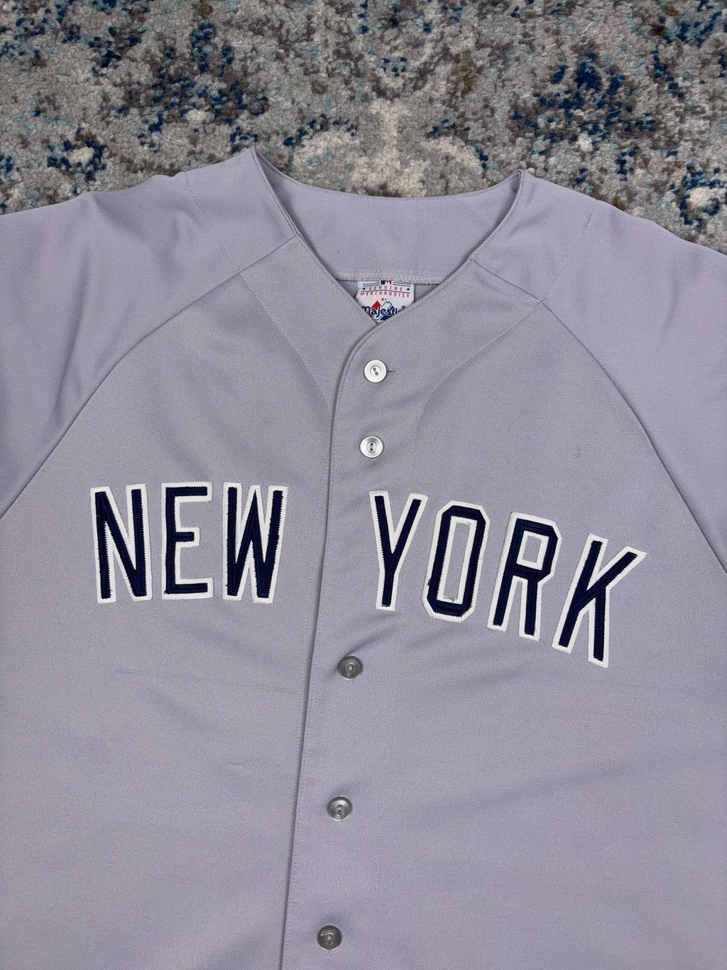 Vintage Derek Jeter #9 New York Yankees MLB Stitched Baseball Jersey Size Large