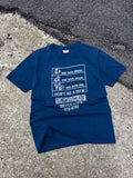 Vintage 90s Dont Be a Dick Drive Sober Graphic Slogan T-Shirt Size Medium