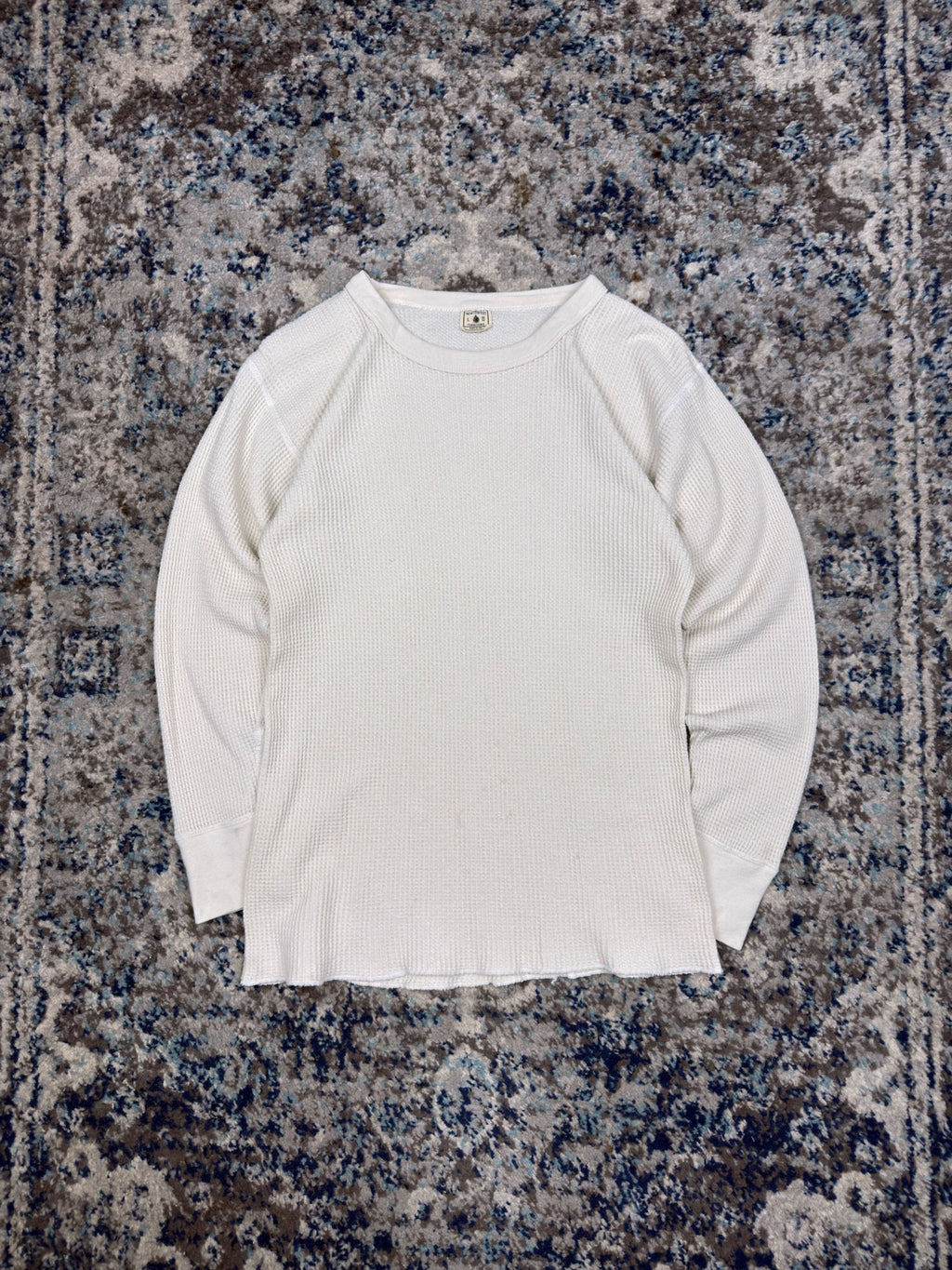 Vintage Northwest Territory Long Sleeve Blank Thermal T-Shirt Size Large