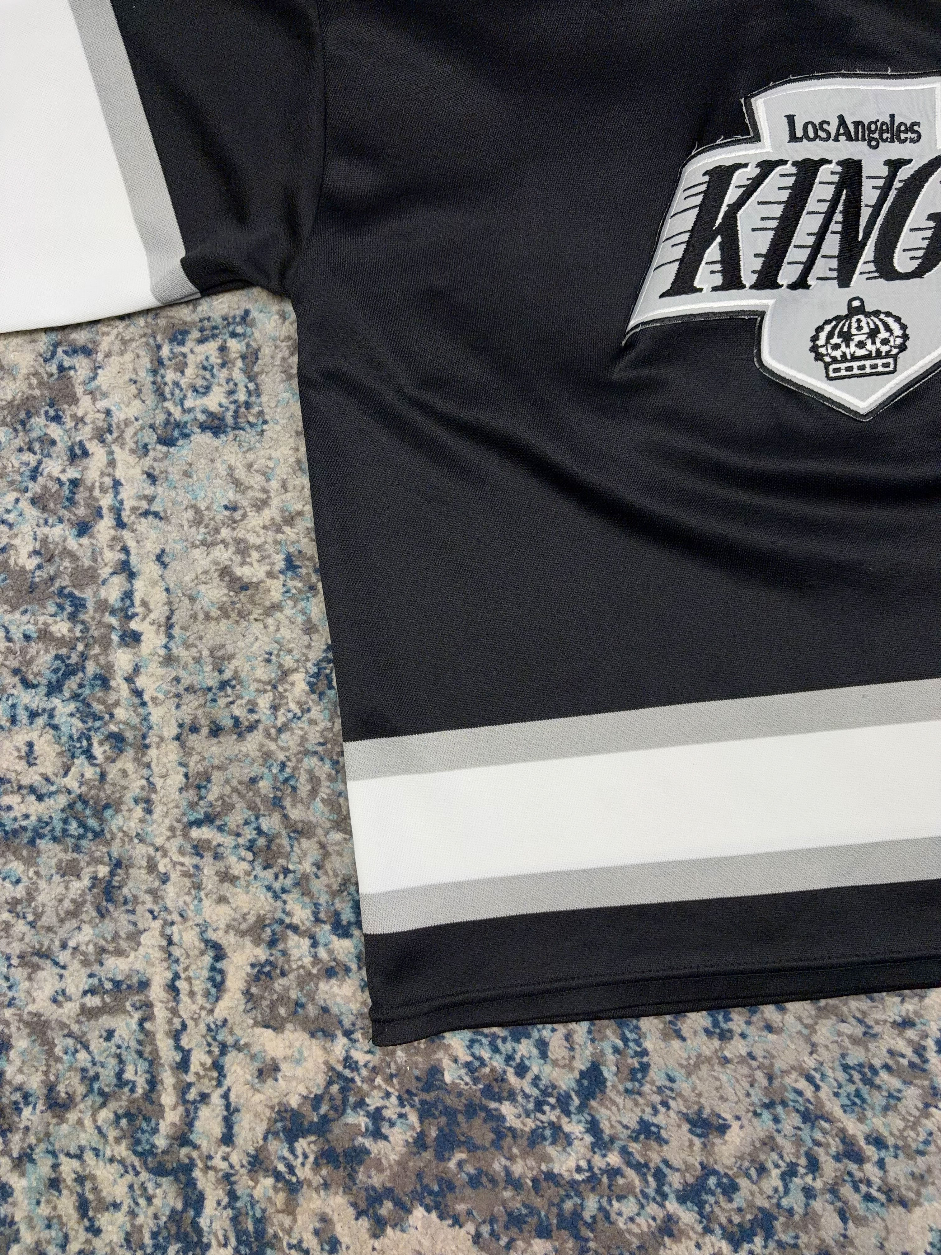 Vintage 90s Wayne Gretzky #99 Los Angeles Kings NHL CCM Maska Jersey Size Large