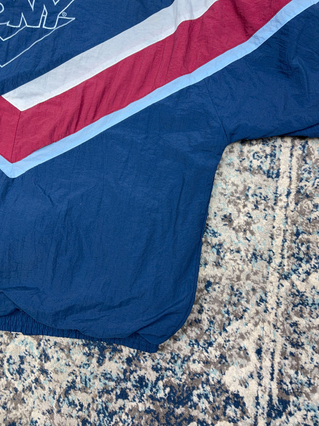 Vintage 80s/90s Pony Westham United FC Crest Windbreaker Jacket Size Large