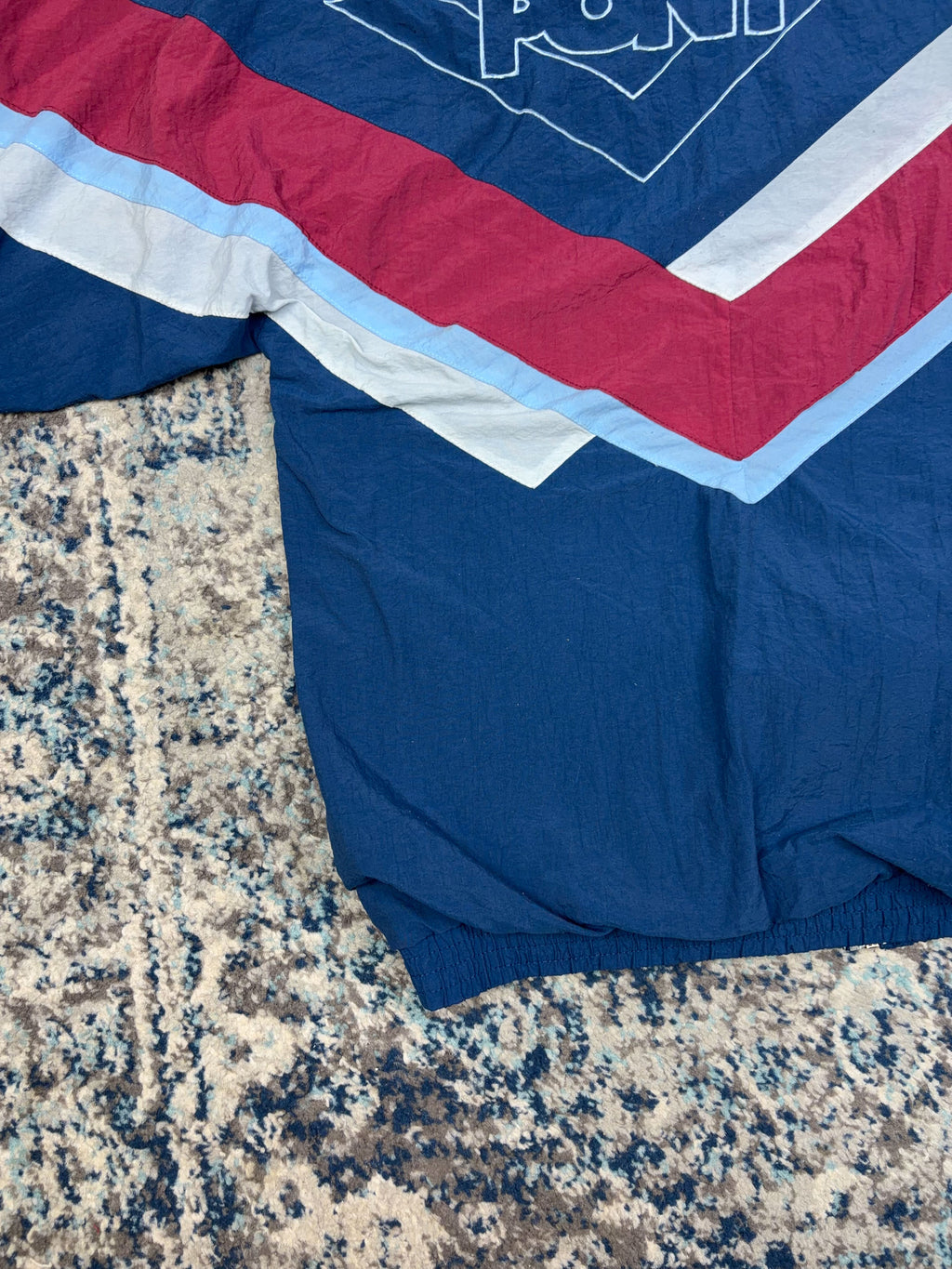 Vintage 80s/90s Pony Westham United FC Crest Windbreaker Jacket Size Large