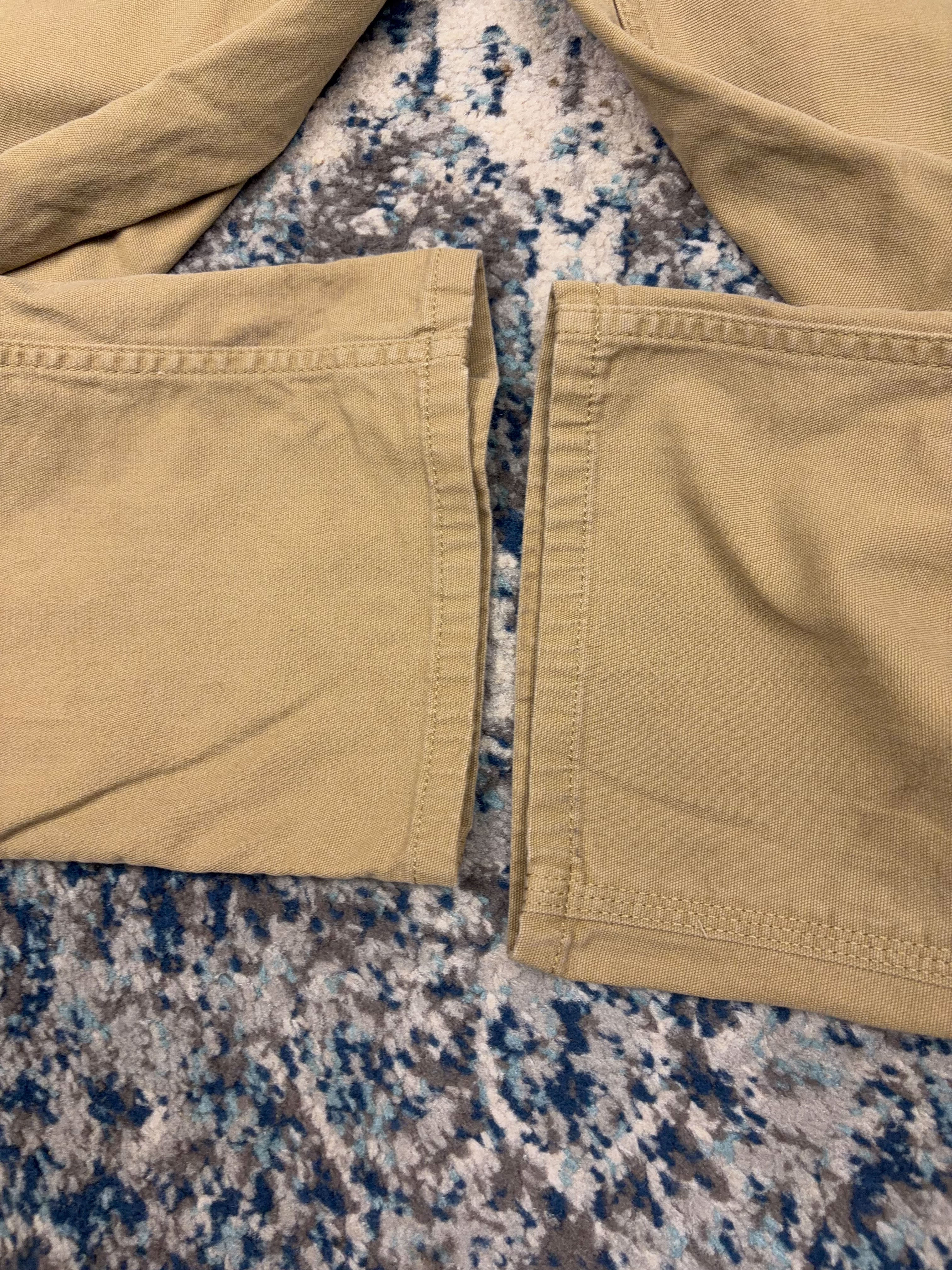 Vintage Womens Carhartt Original Fit Canvas Workwear Carpenter Pants Size 31