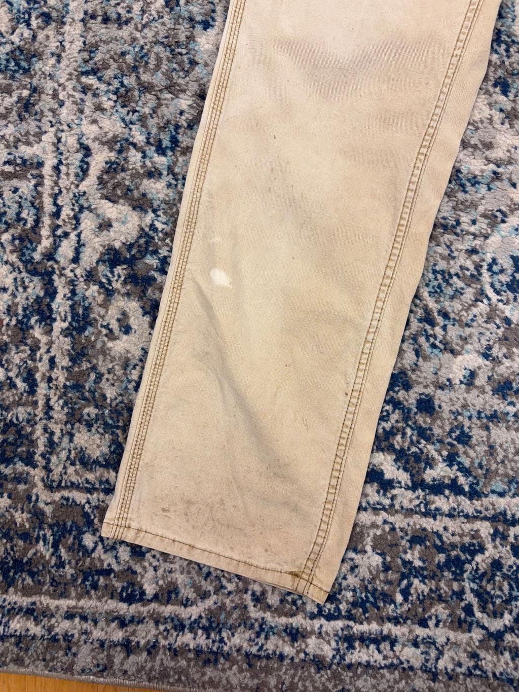 Vintage Womens Carhartt Original Fit Canvas Workwear Carpenter Pants Size 33