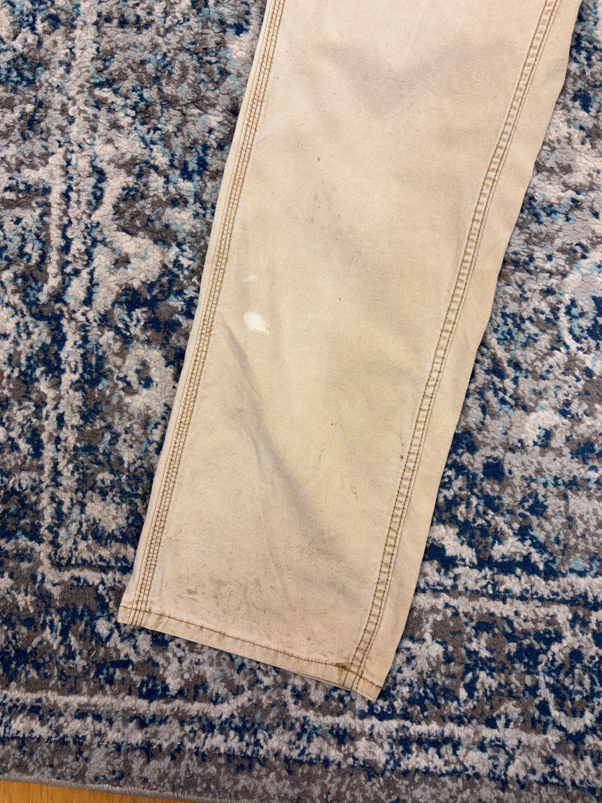 Vintage Womens Carhartt Original Fit Canvas Workwear Carpenter Pants Size 33