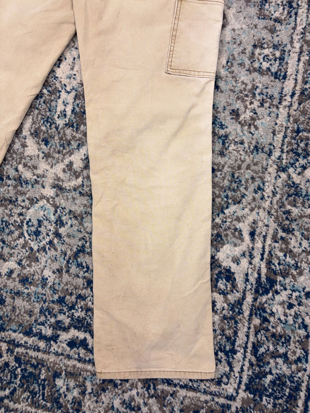 Vintage Womens Carhartt Original Fit Canvas Workwear Carpenter Pants Size 33