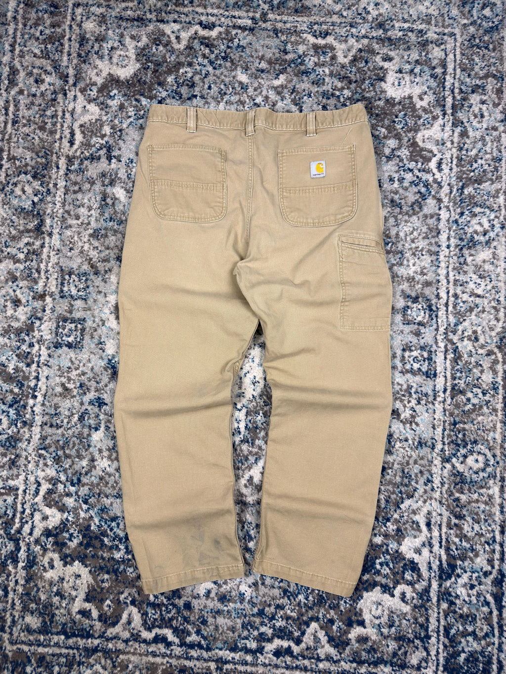 Vintage Carhartt Relaxed Fit Canvas Workwear Five Pocket Pants Size 36