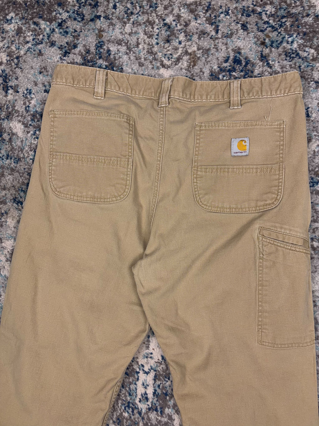 Vintage Carhartt Relaxed Fit Canvas Workwear Five Pocket Pants Size 36