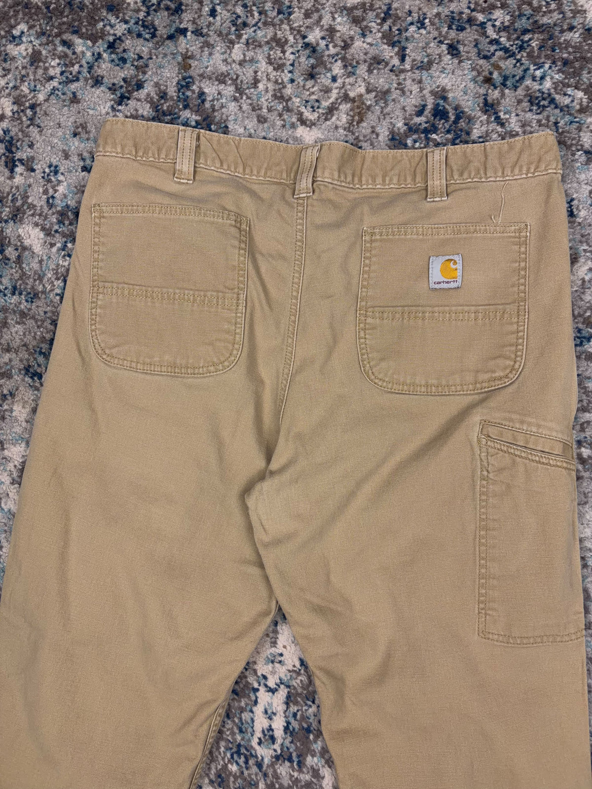 Vintage Carhartt Relaxed Fit Canvas Workwear Five Pocket Pants Size 36