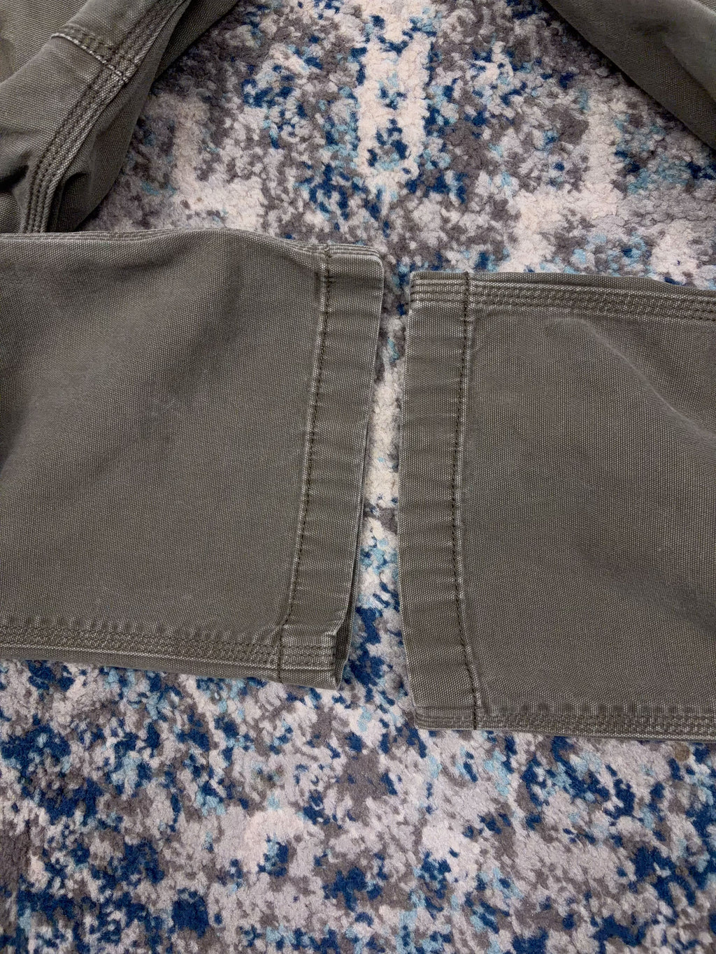 Vintage Carhartt Relaxed Fit Canvas Workwear Double Knee Carpenter Pants Size 31