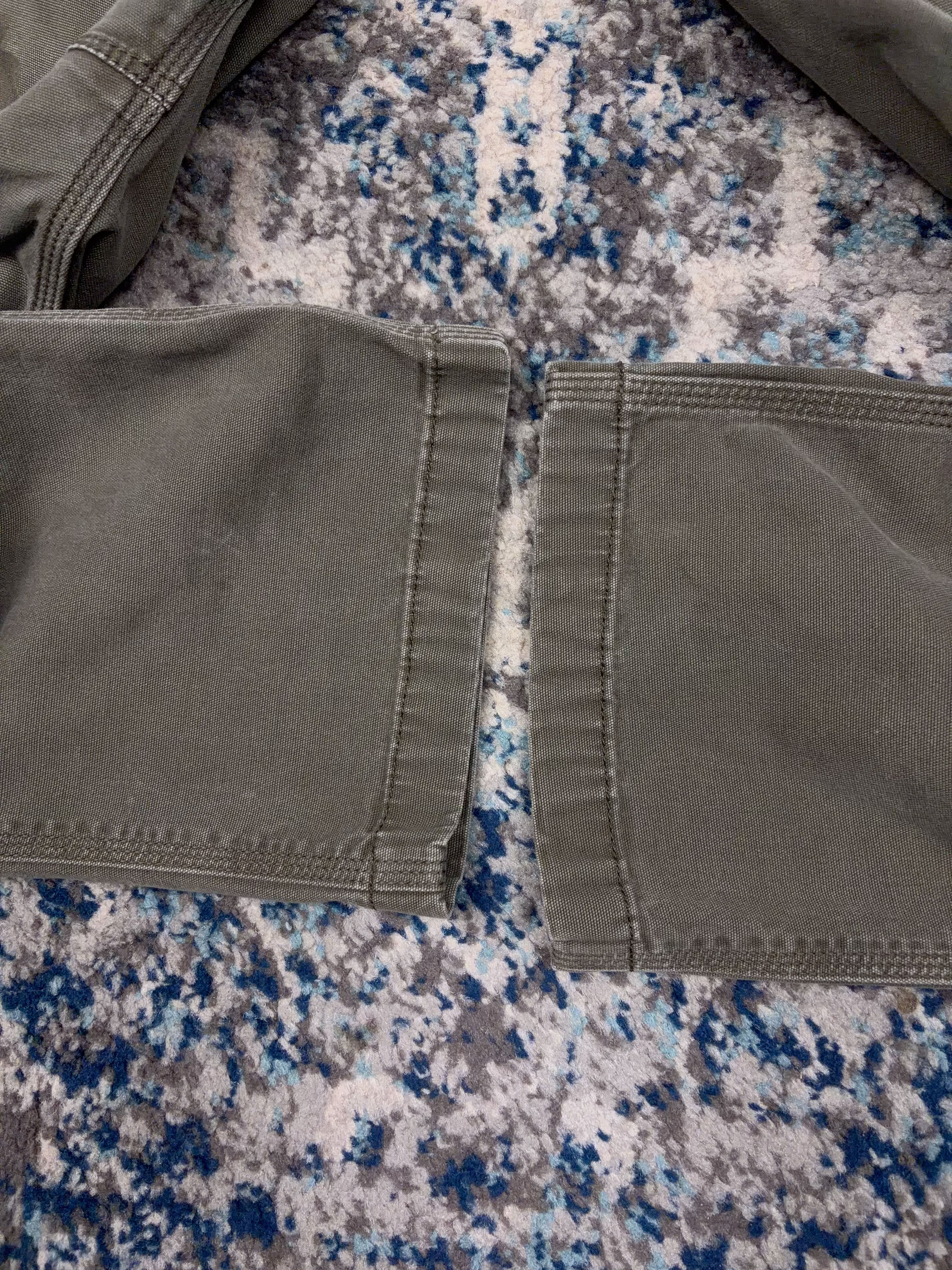 Vintage Carhartt Relaxed Fit Canvas Workwear Double Knee Carpenter Pants Size 31