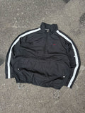 Vintage Nike Embroidered Mini Swoosh 1/2 Zip Anorak Windbreaker Jacket Size XL