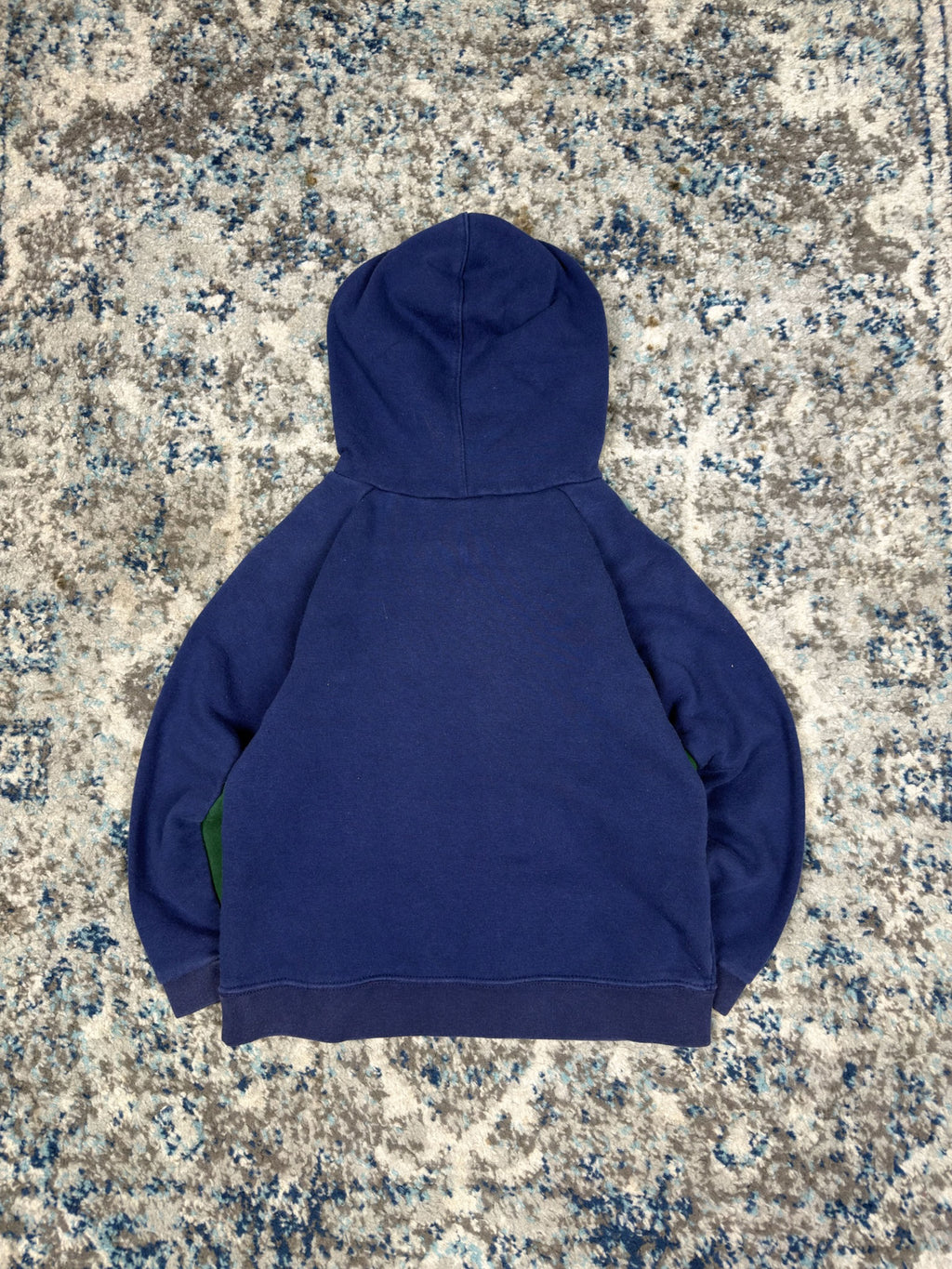 Vintage Nike Embroidered Script Spellout Hooded Sweatshirt Size YOUTH 7L