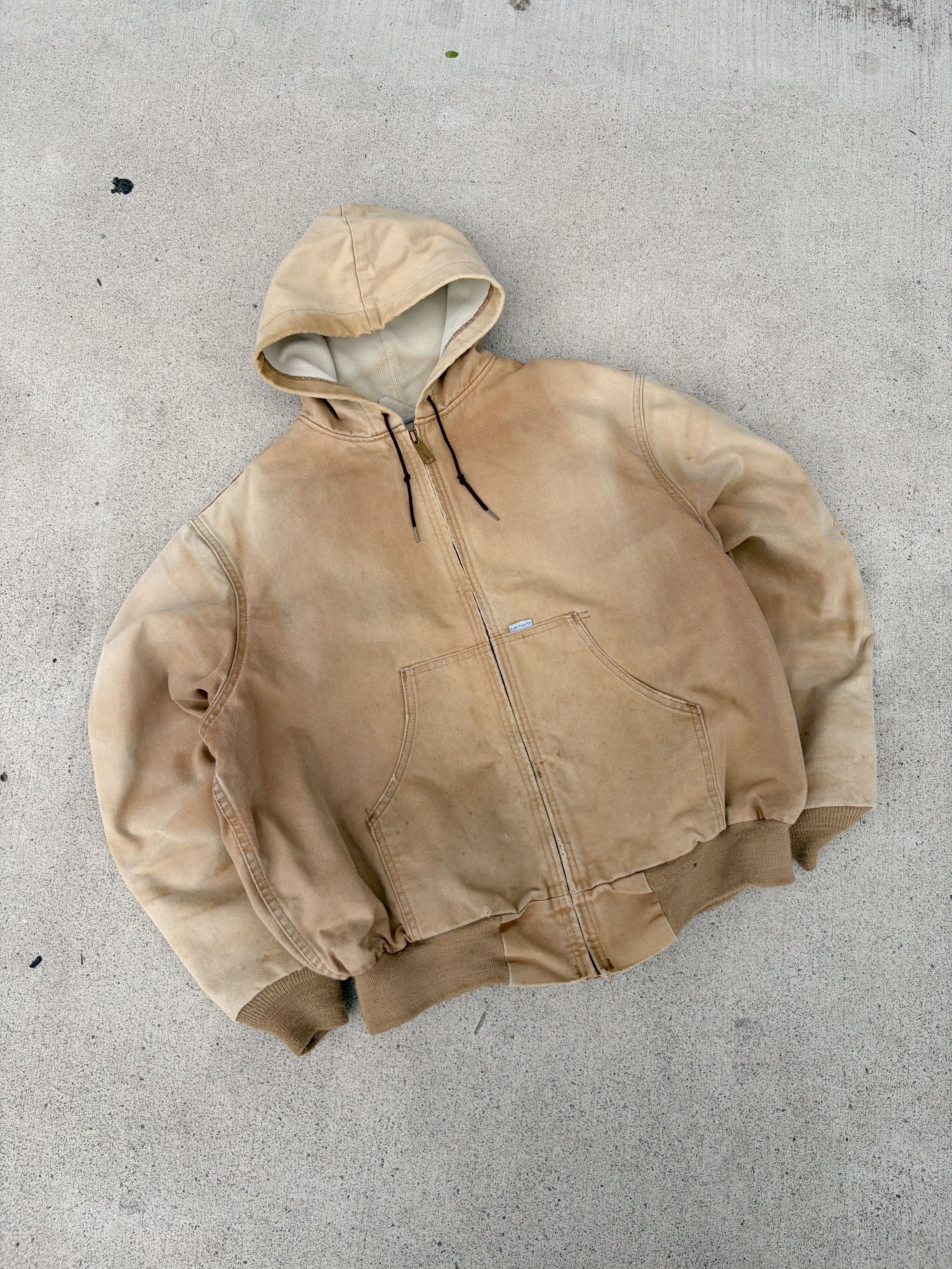Vintage 1989 Carhartt Thermal Lined Workwear Active Jacket Size YOUTH Large