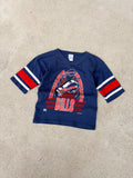 Vintage 1995 Buffalo Bills NFL Logo Graphic Jersey T-Shirt Size YOUTH S8