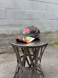 Vintage Jeff Gordon #24 Nascar Dupont Motorsports Embroidered Flame Strapback Hat OSFA