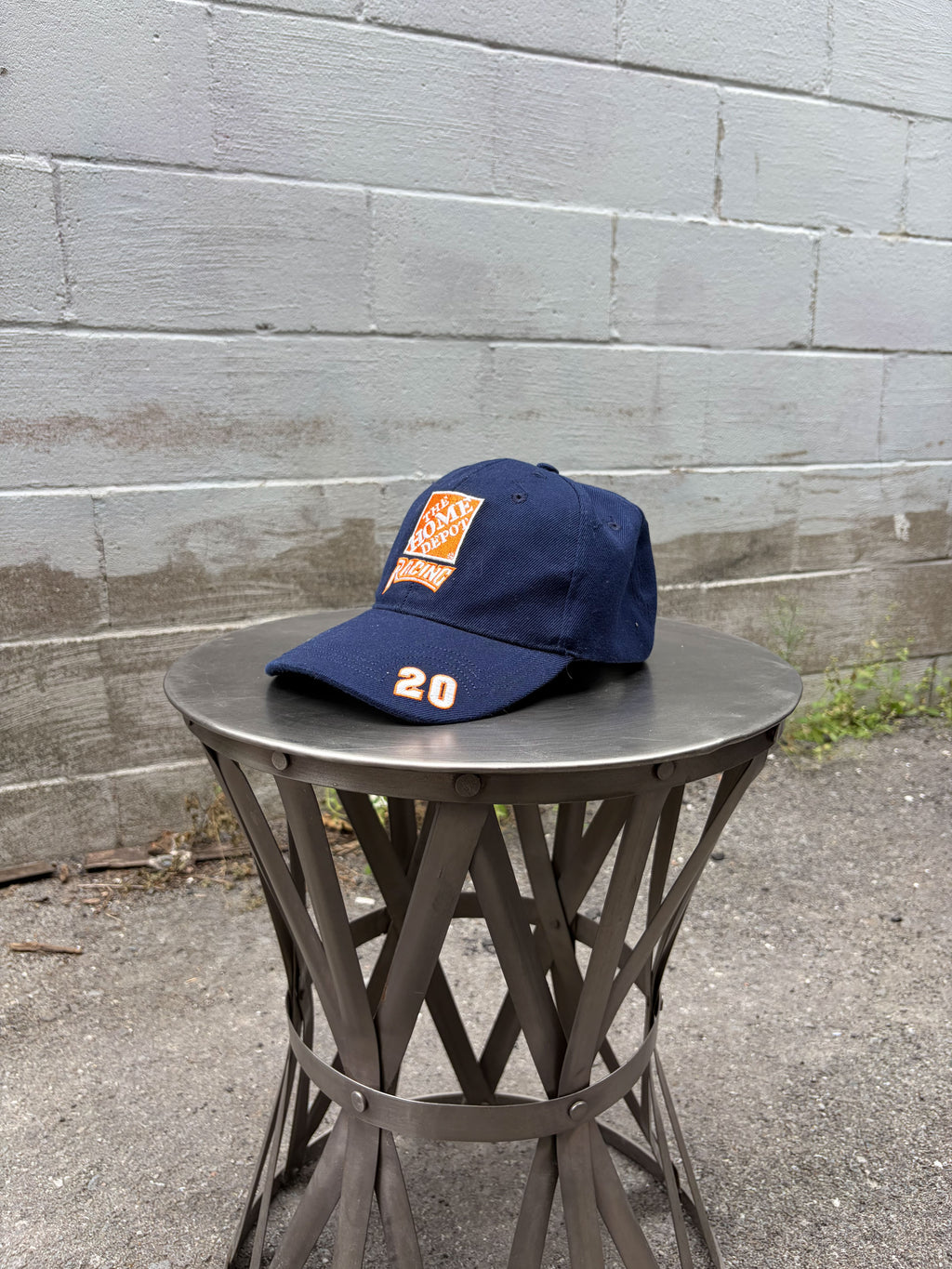 Vintage Tony Stewart #20 Nascar Home Depot Racing Strapback Hat OSFA