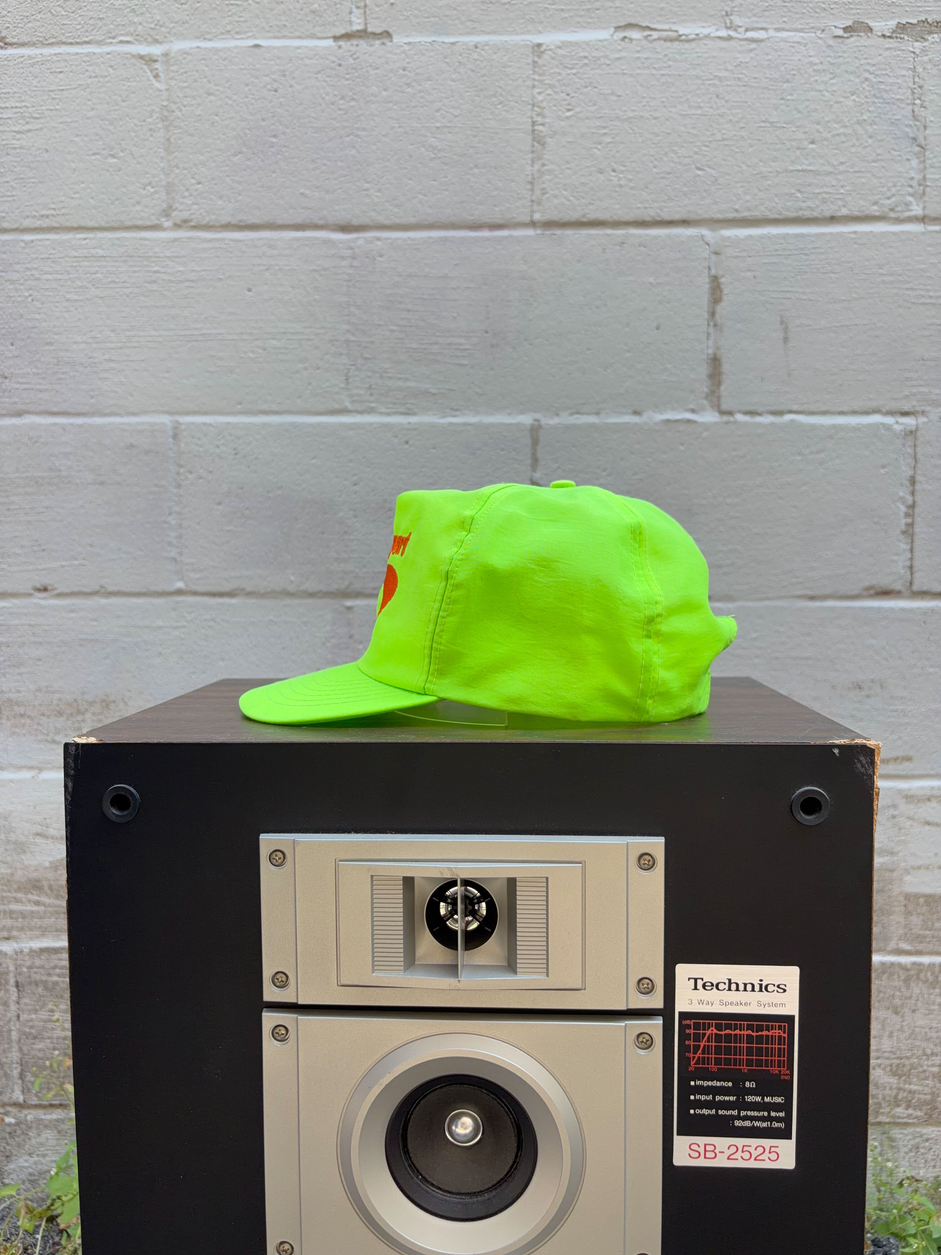 Vintage 90s Newport Logo Spellout Cigarette Promo Snapback Hat OSFA
