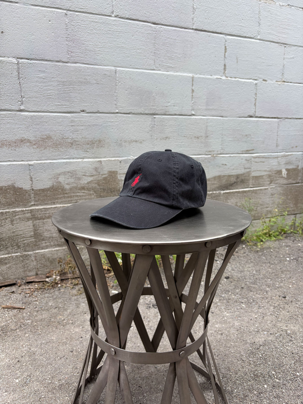 Vintage Polo Ralph Lauren Embroidered Pony Strapback Hat OSFA