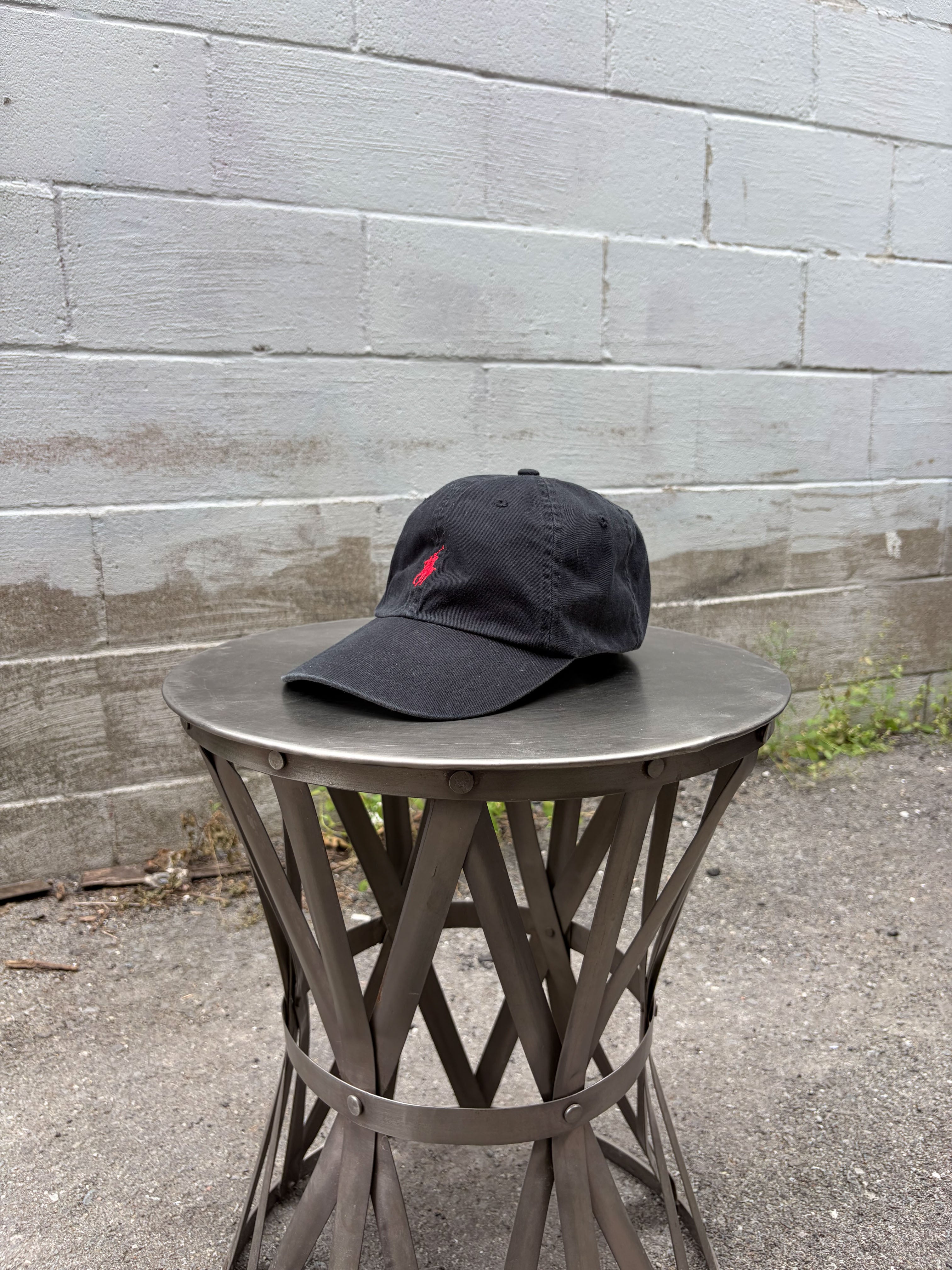 Vintage Polo Ralph Lauren Embroidered Pony Strapback Hat OSFA