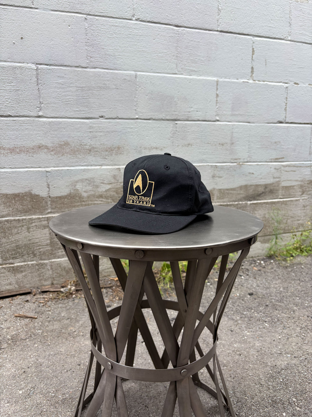 Vintage 1999 Star Trek 30 Years Embroidered TV Promo Snapback Hat OSFA