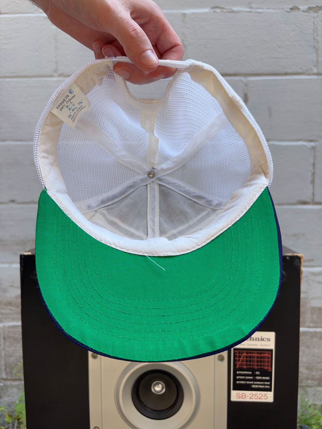 Vintage 80s/90s Eastside Snowmobile Club Embroidered Trucker Snapback Hat OSFA