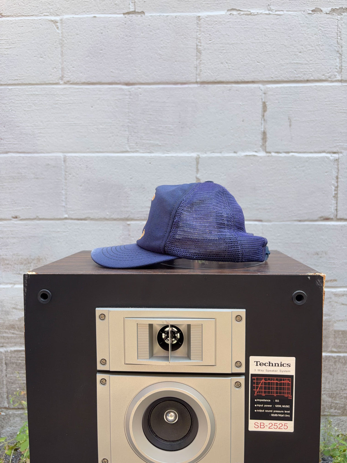 Vintage 80s/90s U.S. Navy I Served With Pride Trucker Snapback Hat OSFA