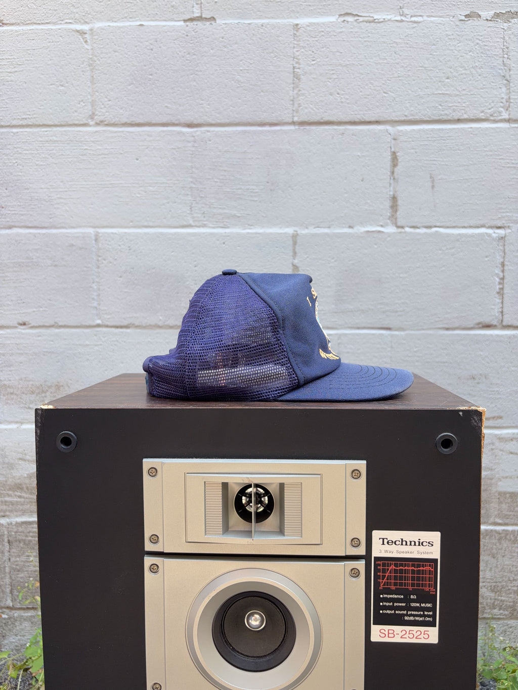 Vintage 80s/90s U.S. Navy I Served With Pride Trucker Snapback Hat OSFA