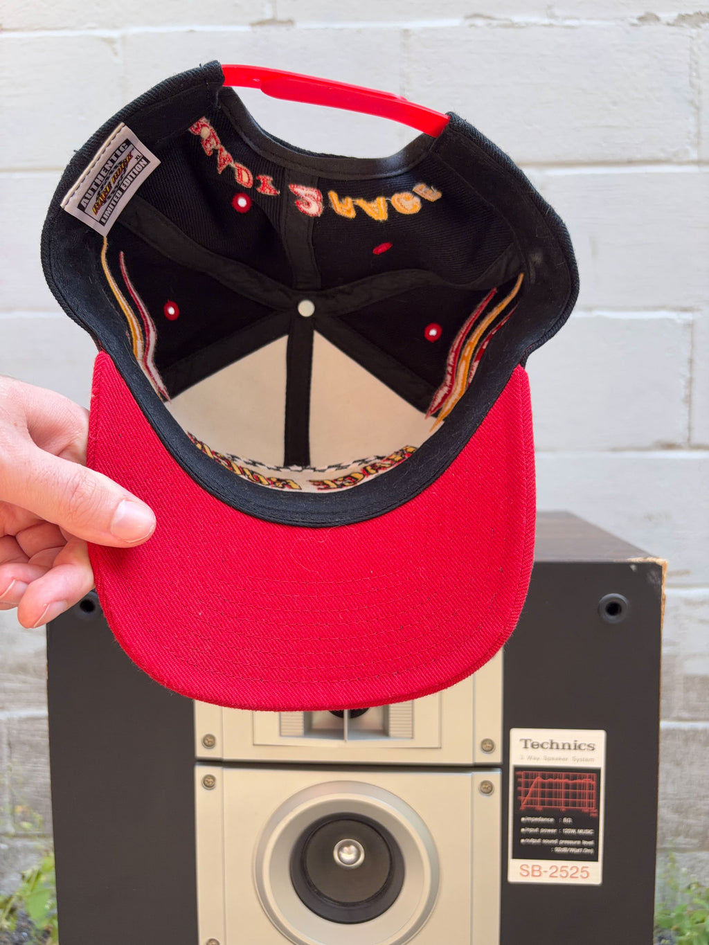 Vintage 90s Race Rock Orlando Embroidered Destination Snapback Hat OSFA