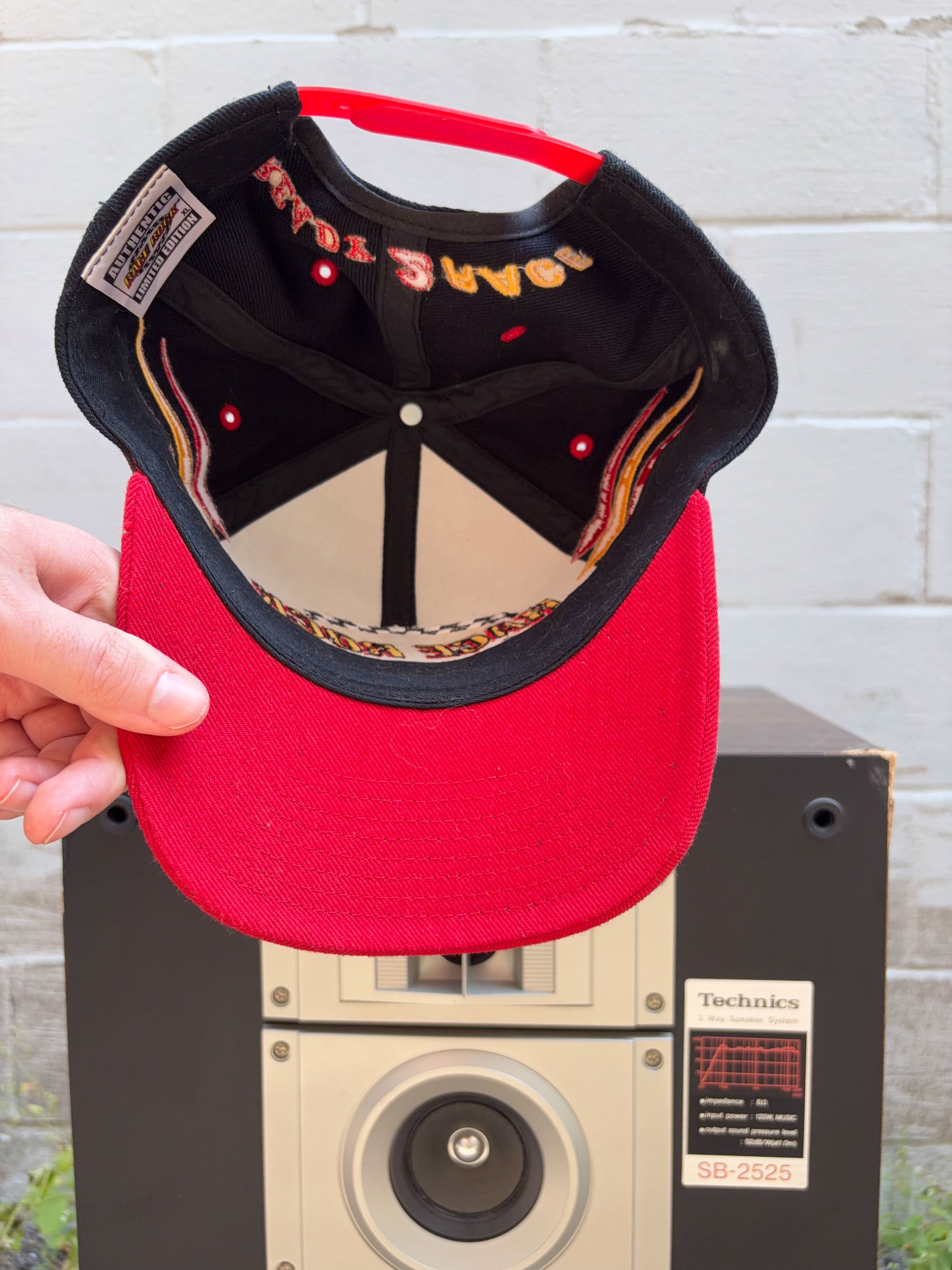 Vintage 90s Race Rock Orlando Embroidered Destination Snapback Hat OSFA