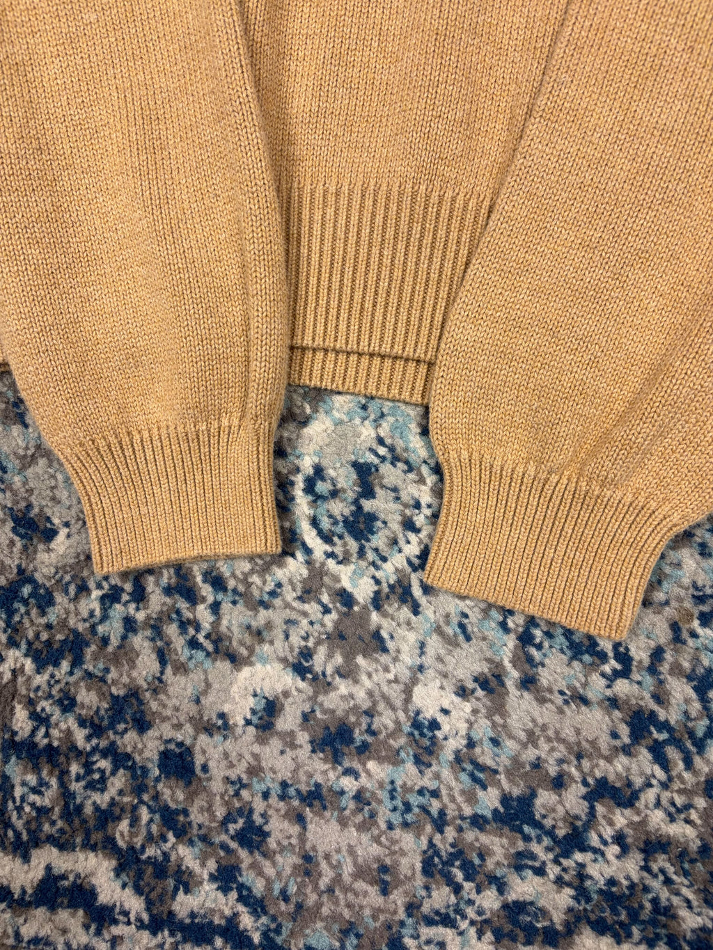 Vintage Polo Ralph Lauren Embroidered Pony V-Neck Knit Sweater Size Medium