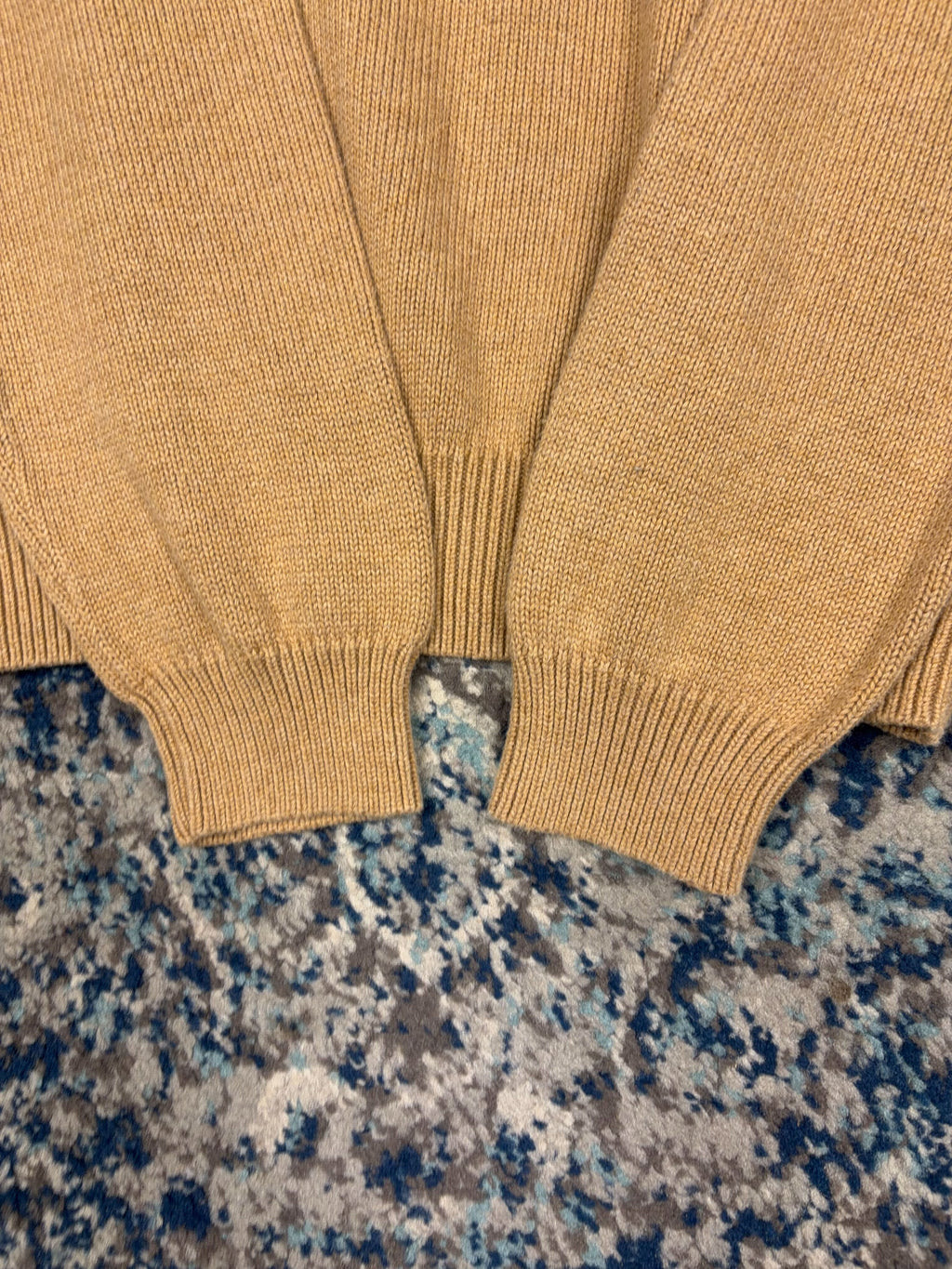 Vintage Polo Ralph Lauren Embroidered Pony V-Neck Knit Sweater Size Medium