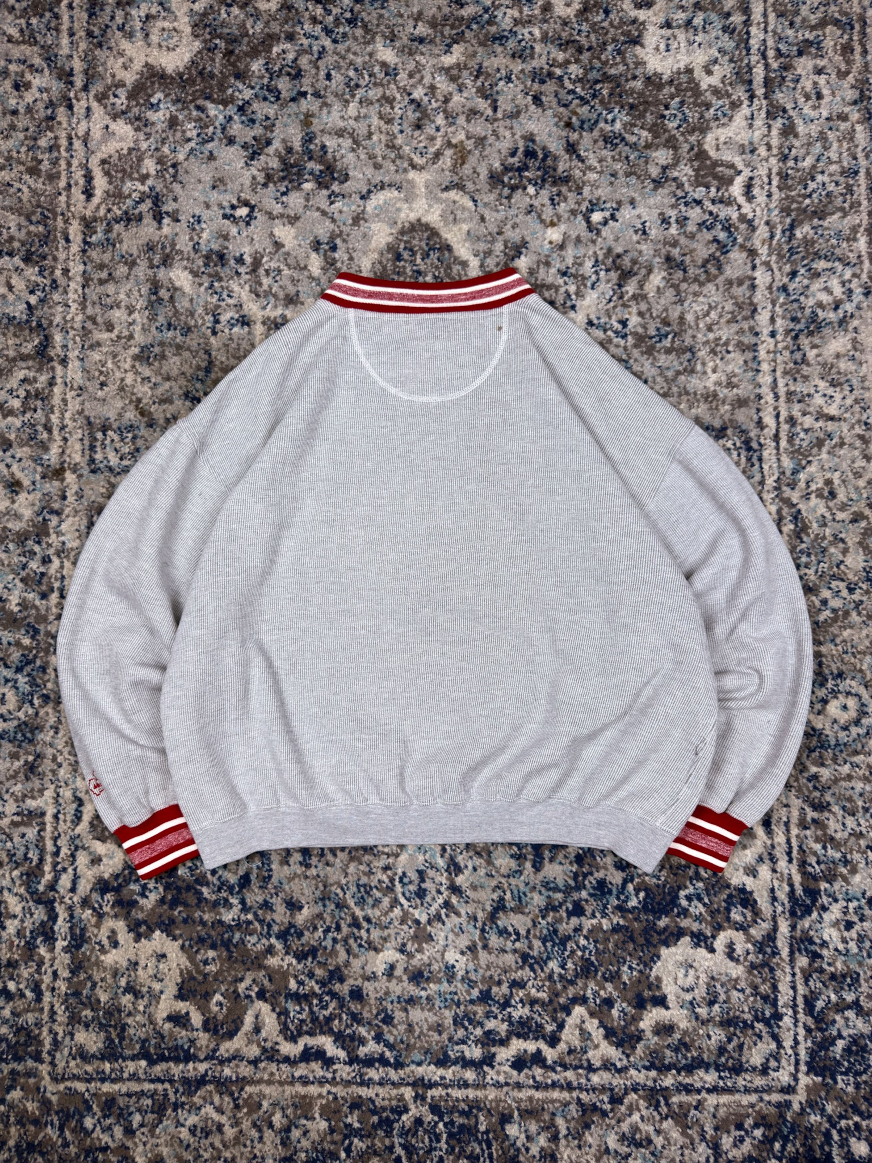 Vintage Nebraska Cornhuskers NCAA Embroidered Spellout Sweatshirt Size
