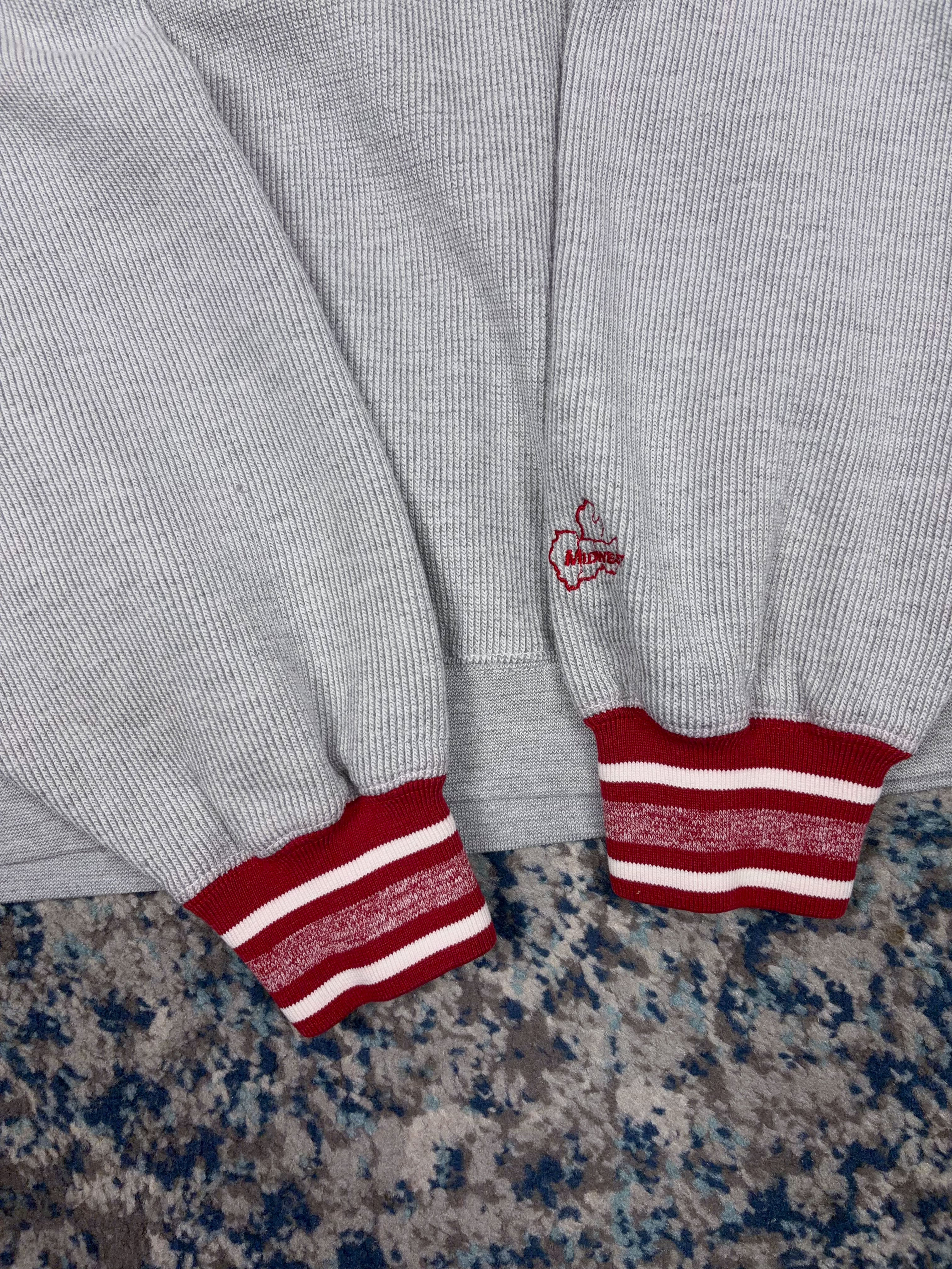 Vintage Nebraska Cornhuskers NCAA Embroidered Spellout Sweatshirt Size
