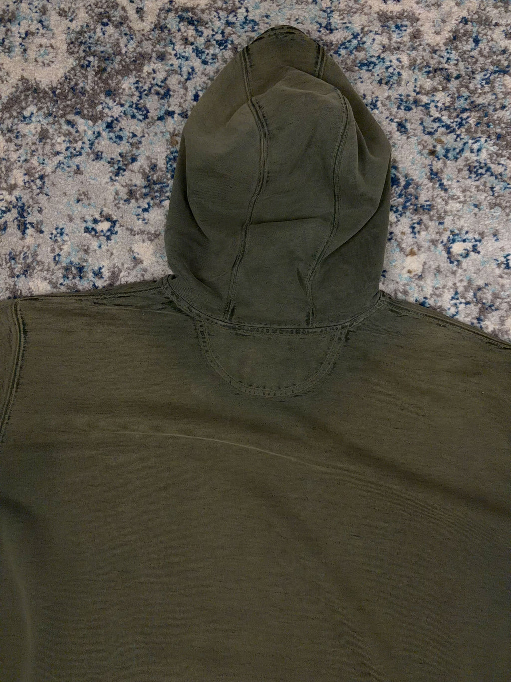 Vintage 90s Carhartt Embroidered Tonal Logo Hooded Sweatshirt Size 2XL