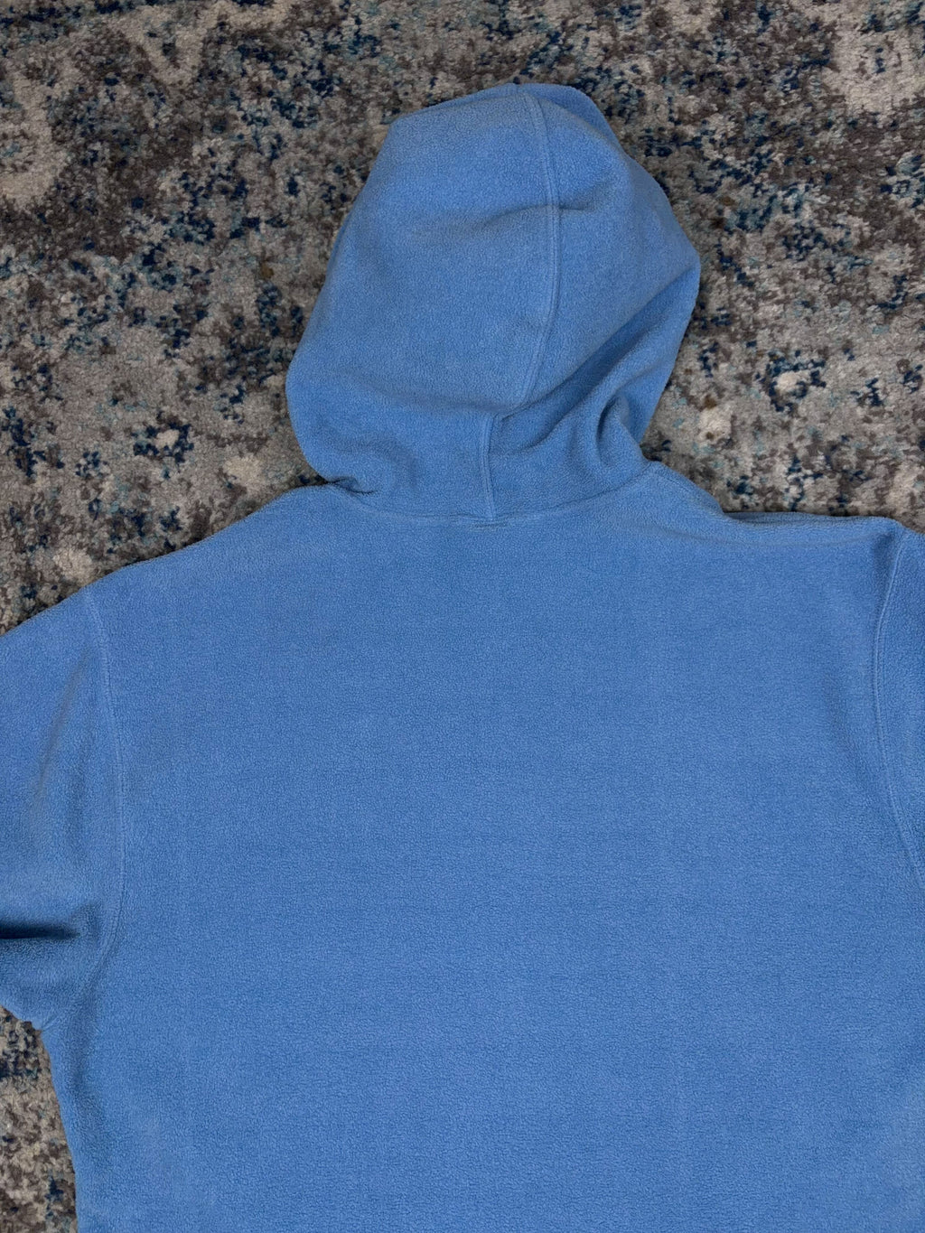 Vintage Nike Embroidered Logo Hooded Fleece Sweatshirt Size Medium