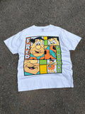 Vintage 1994 Fred Flintstone Cartoon Character Graphic T-Shirt Size Large