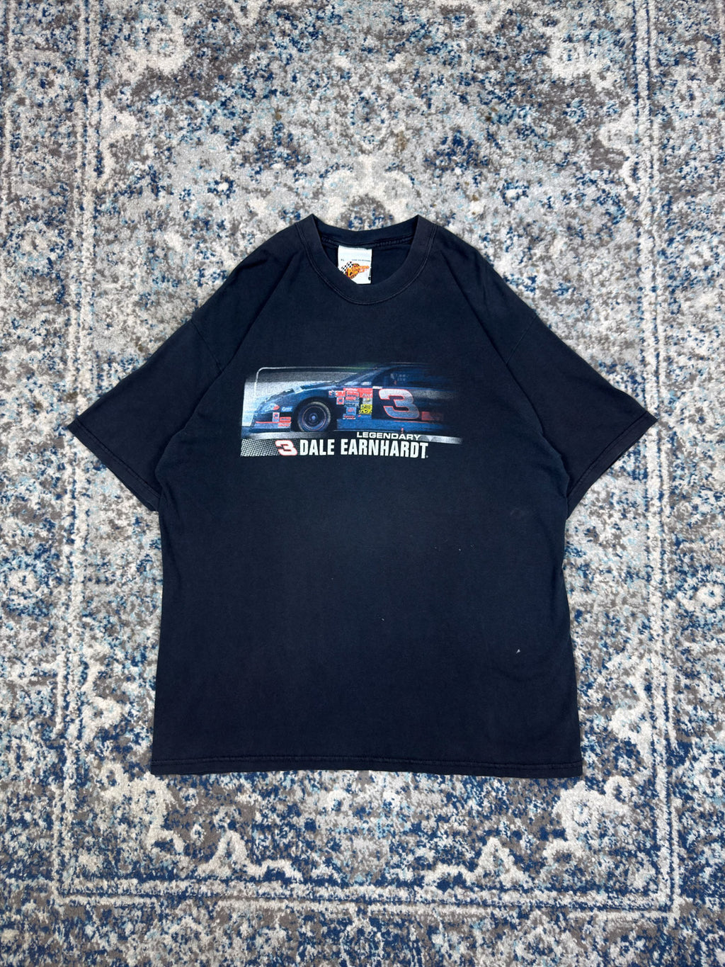 Vintage Dale Earnhardt #3 Nascar Legendary Race Graphic T-Shirt Size XL