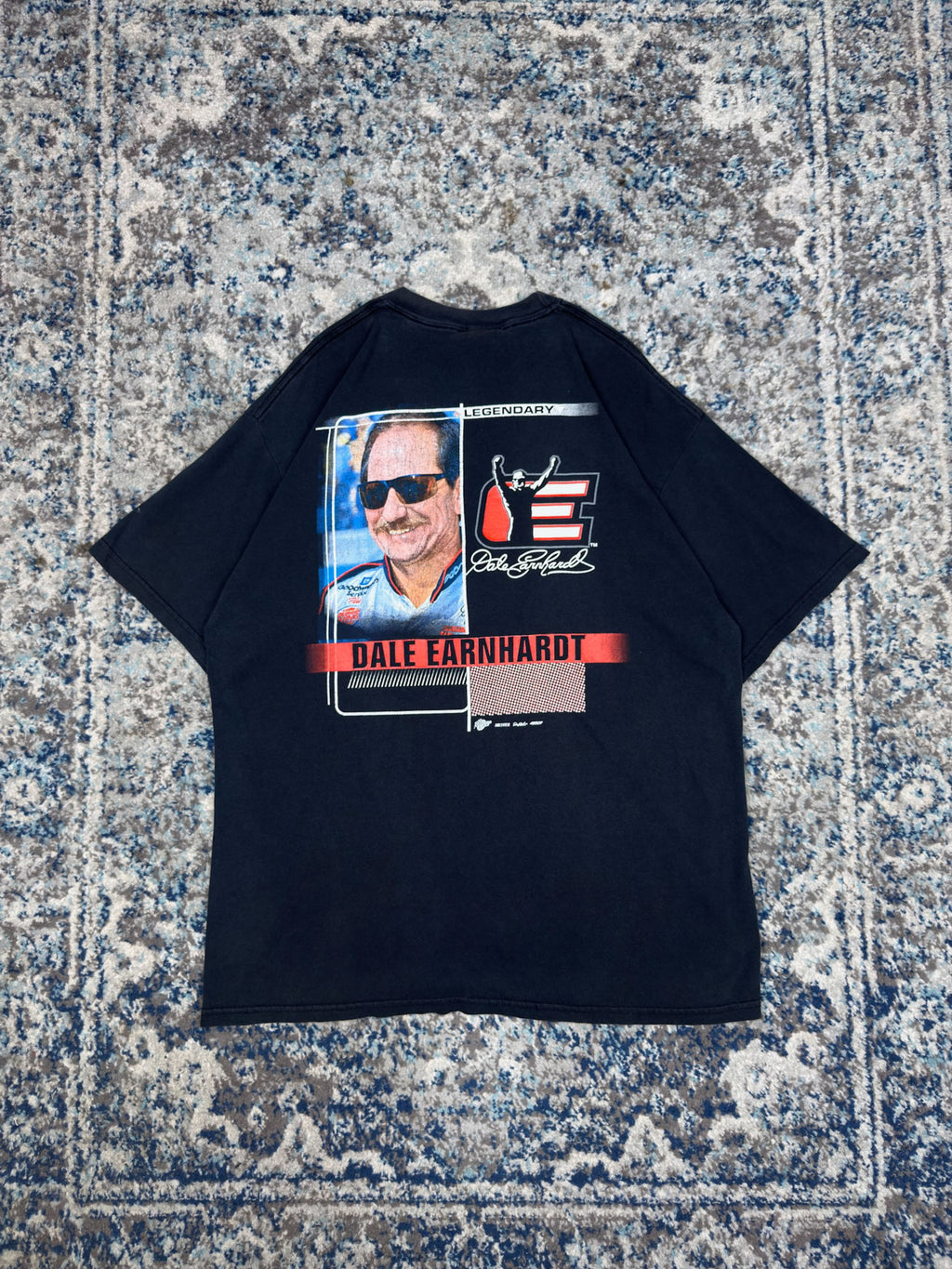 Vintage Dale Earnhardt #3 Nascar Legendary Race Graphic T-Shirt Size XL