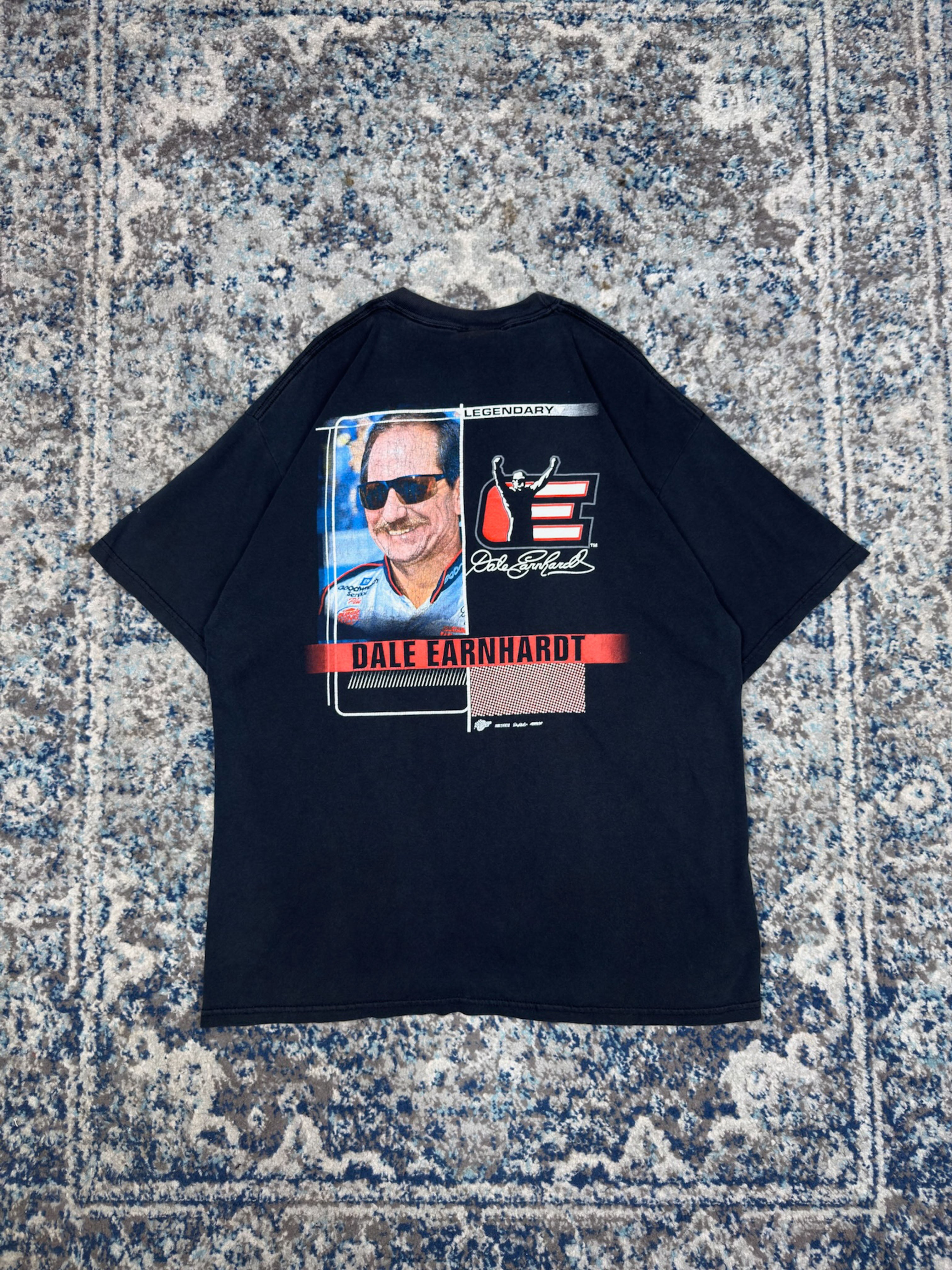 Vintage Dale Earnhardt #3 Nascar Legendary Race Graphic T-Shirt Size XL